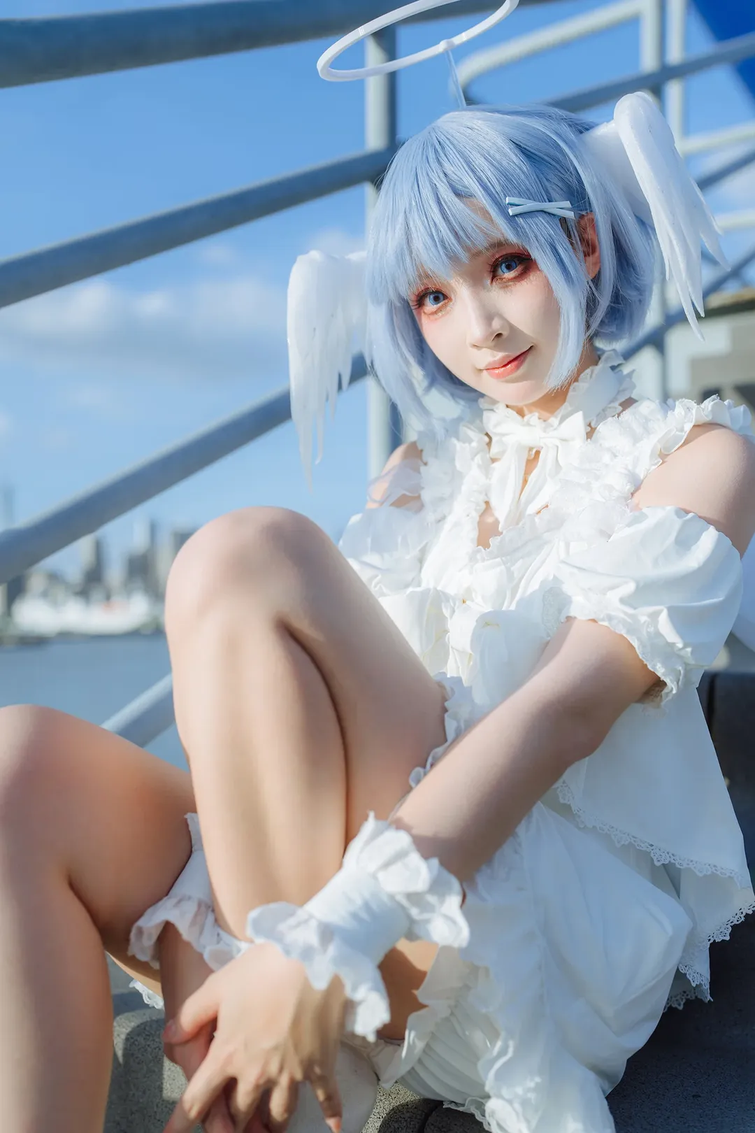 【雷姆cos】天使女仆的公园逆光出片记录 - 第 7 张