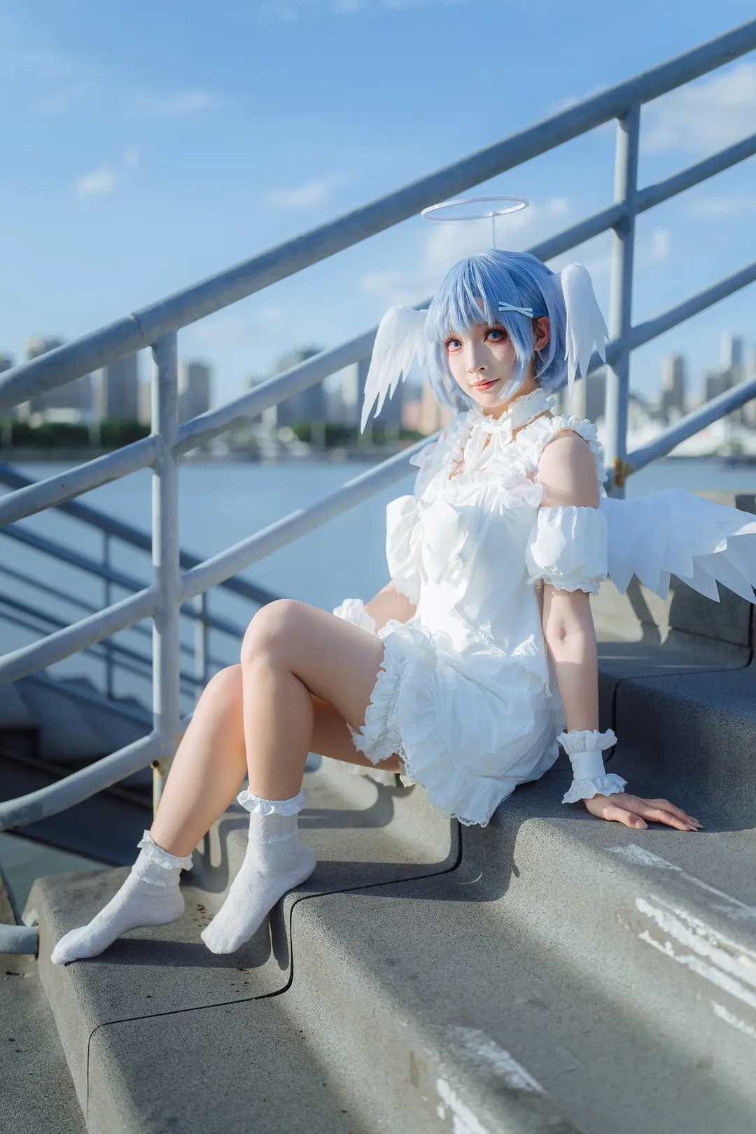 【雷姆cos】天使女仆的公园逆光出片记录 - 第 8 张