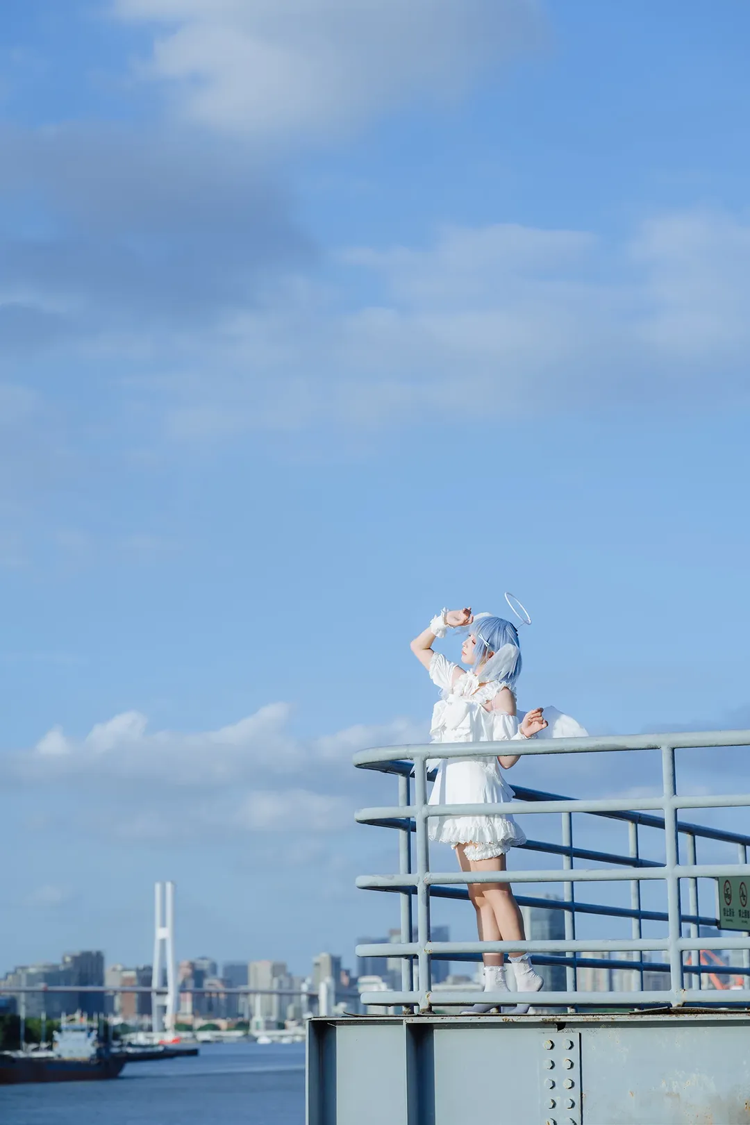 【雷姆cos】天使女仆的公园逆光出片记录 - 第 9 张