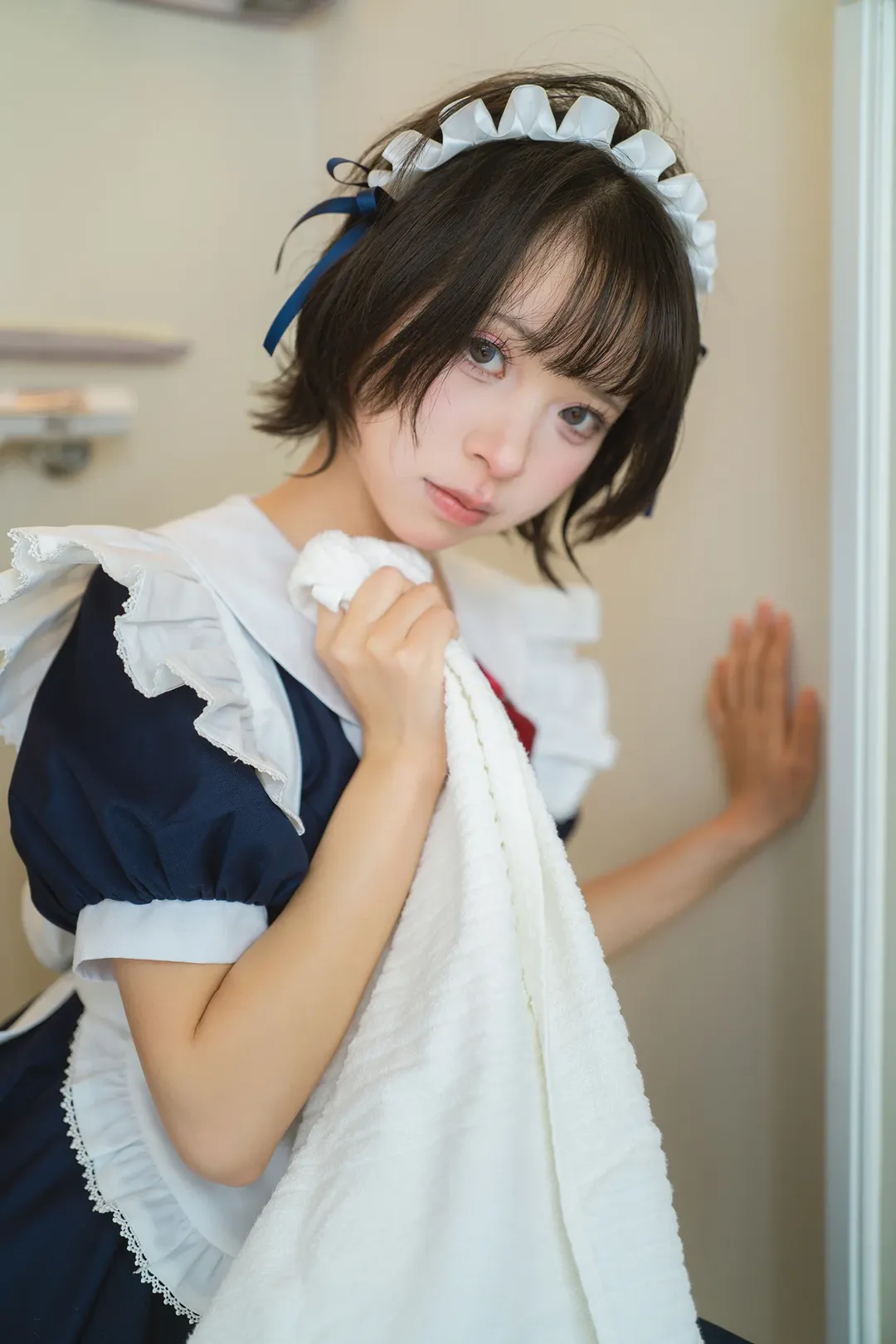 浴室女仆装，先洗澡还是先吃饭 - 第 12 张