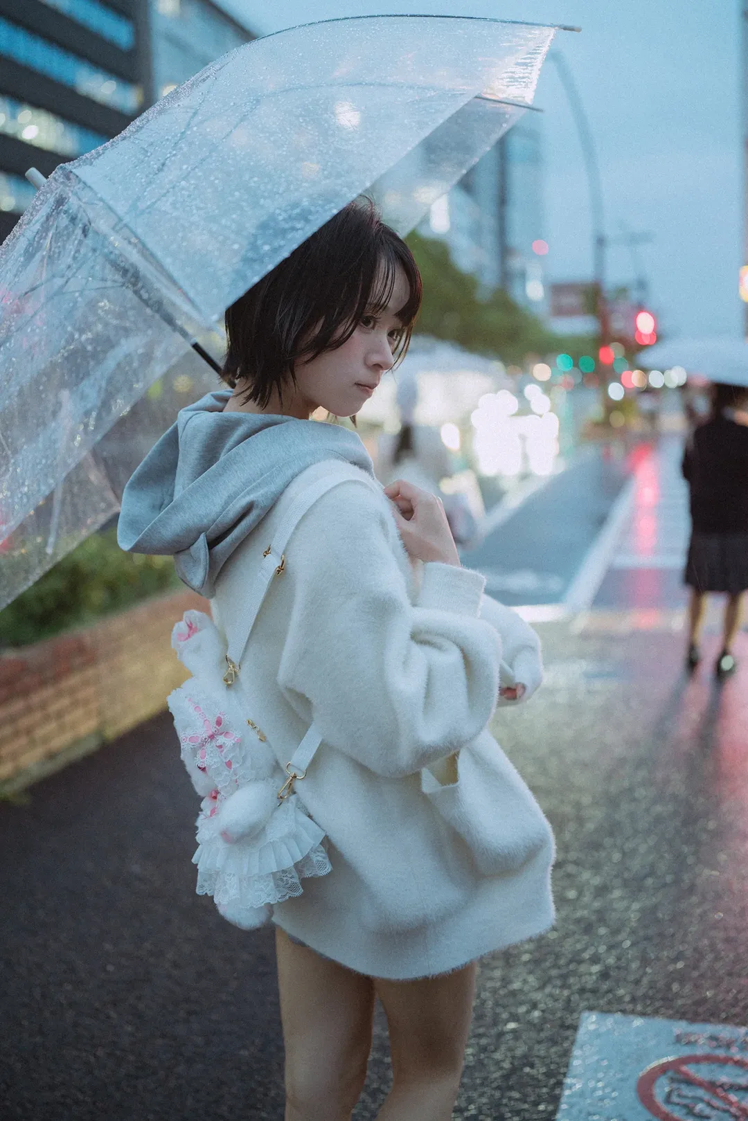 【高松的灯cos】壱雫空，雨夜街头的那一抹孤光 - 第 1 张