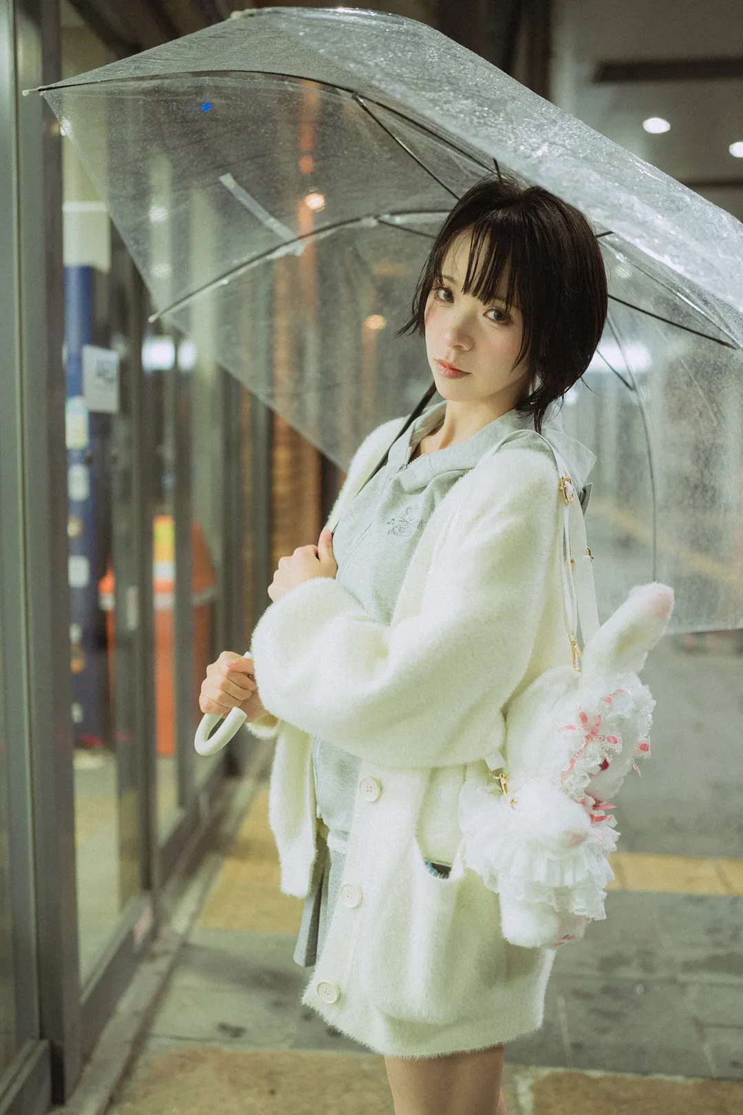 【高松的灯cos】壱雫空，雨夜街头的那一抹孤光 - 第 17 张