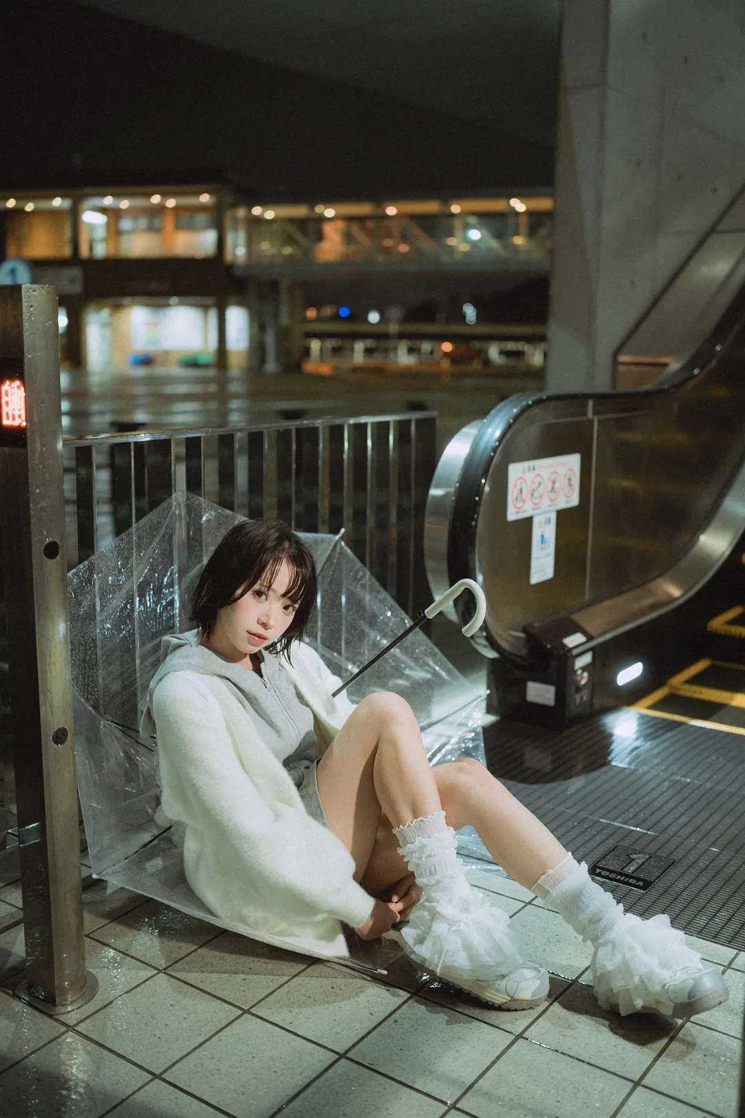 【高松的灯cos】壱雫空，雨夜街头的那一抹孤光 - 第 5 张