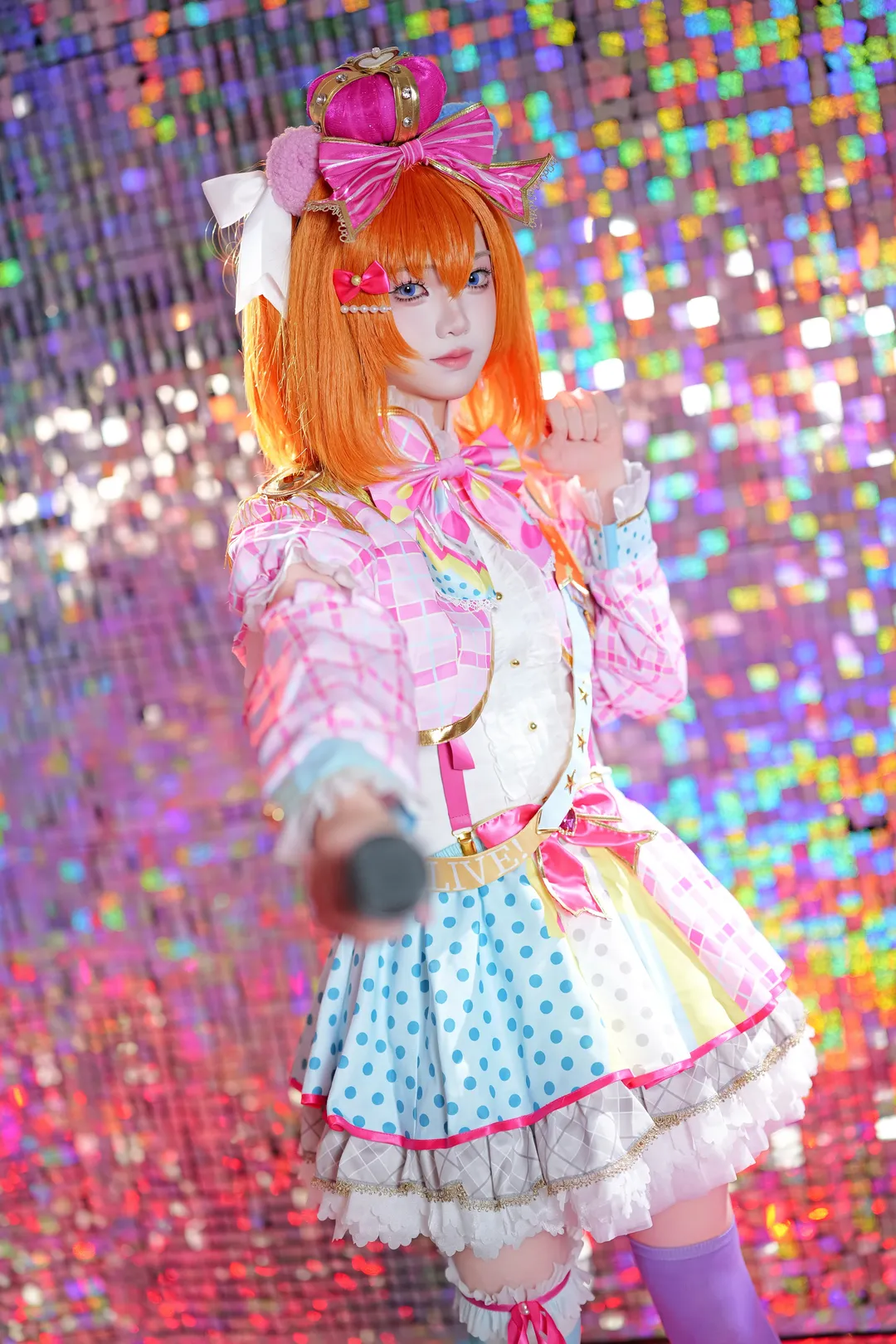 【高坂穗乃果cos】果皇生贺，Lovelive舞台打歌服 - 第 2 张