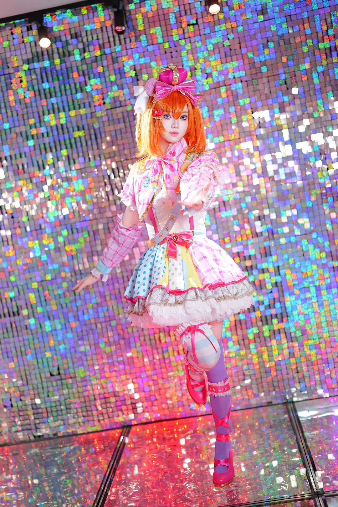 【高坂穗乃果cos】果皇生贺，Lovelive舞台打歌服 - 第 3 张
