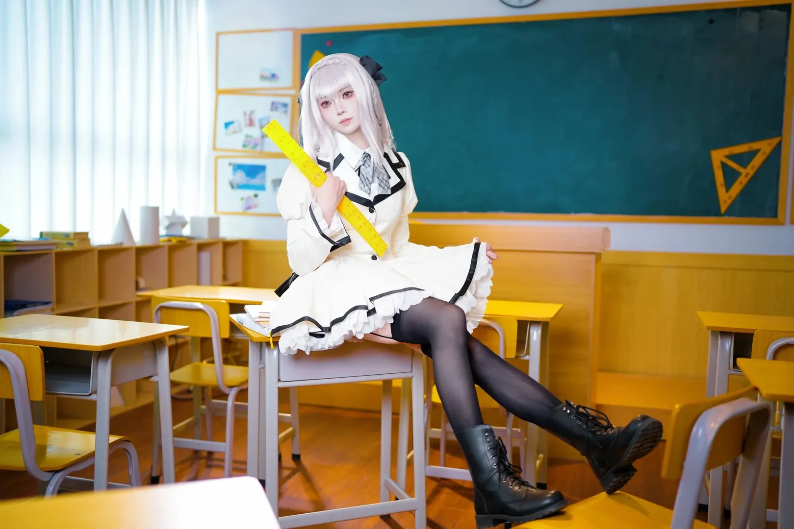 【樱小路露娜cos】近月少女的礼仪 露娜大人的主仆四连 - 第 3 张