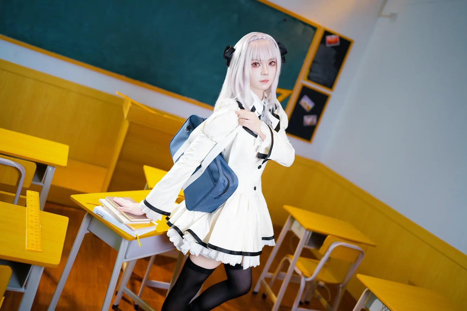 【樱小路露娜cos】近月少女的礼仪 露娜大人的主仆四连 - 第 4 张