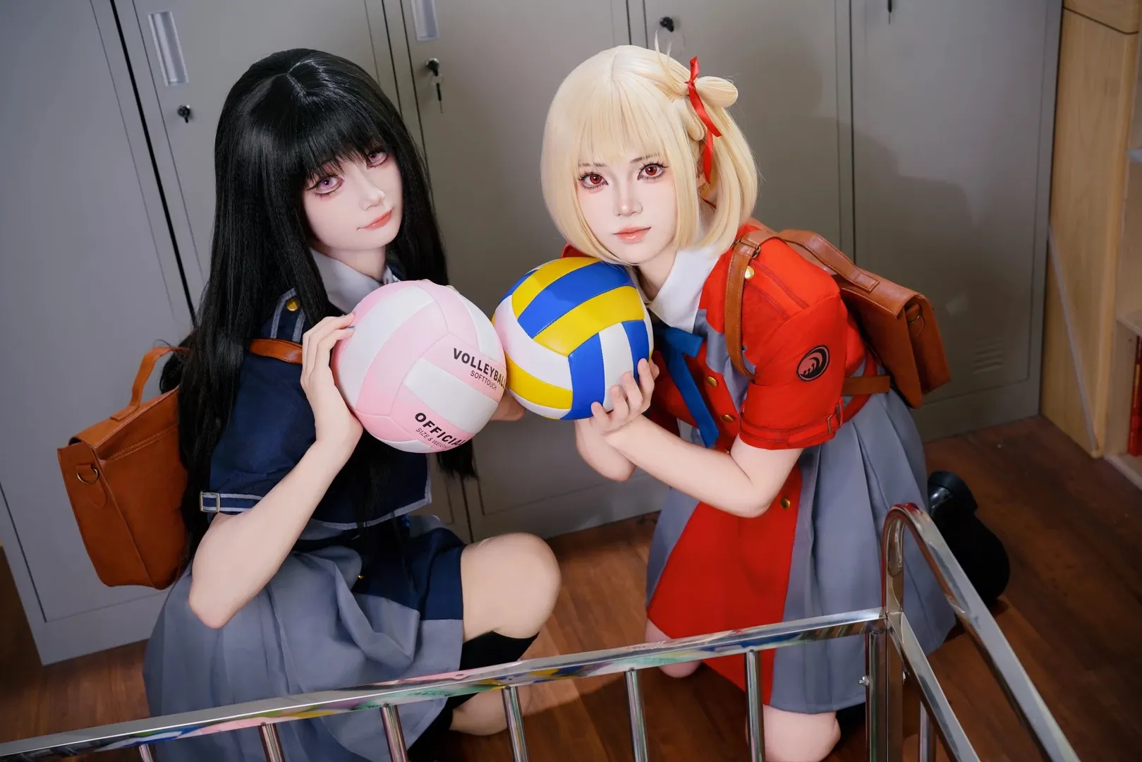 【錦木千束/井之上瀧奈cos】莉可麗絲雙人制服正片放送 - 第 3 張