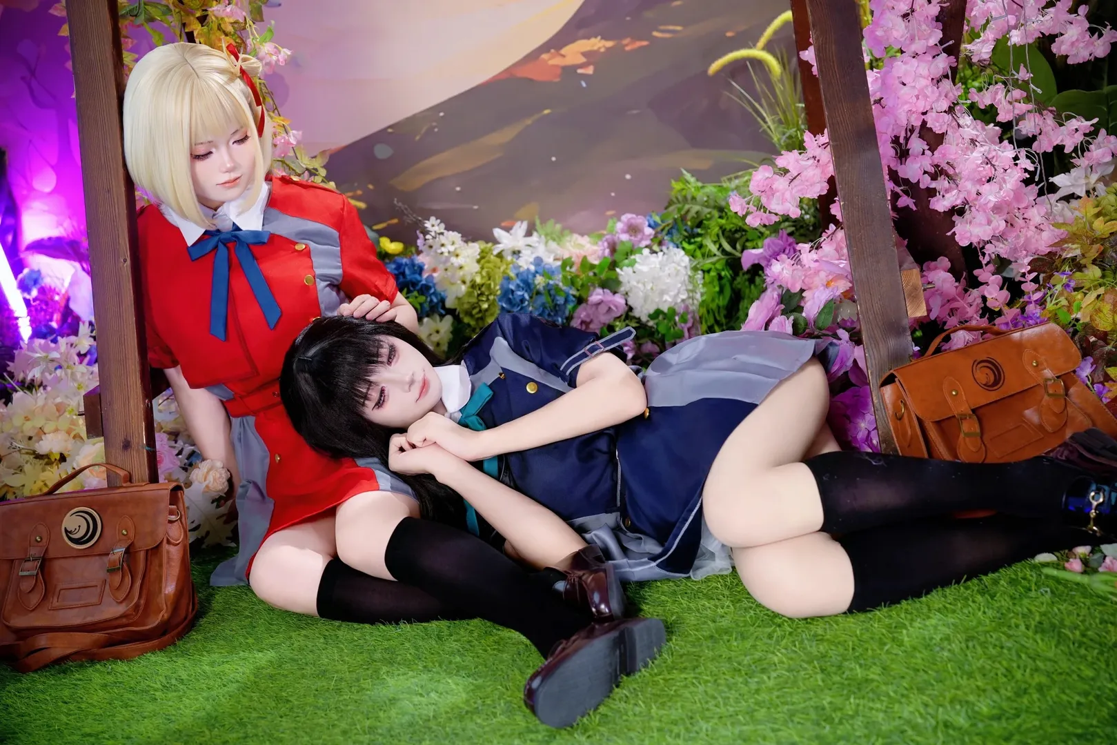 【錦木千束/井之上瀧奈cos】莉可麗絲雙人制服正片放送 - 第 6 張