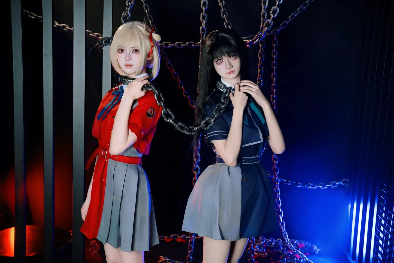 【錦木千束/井之上瀧奈cos】莉可麗絲雙人制服正片放送 - 第 8 張