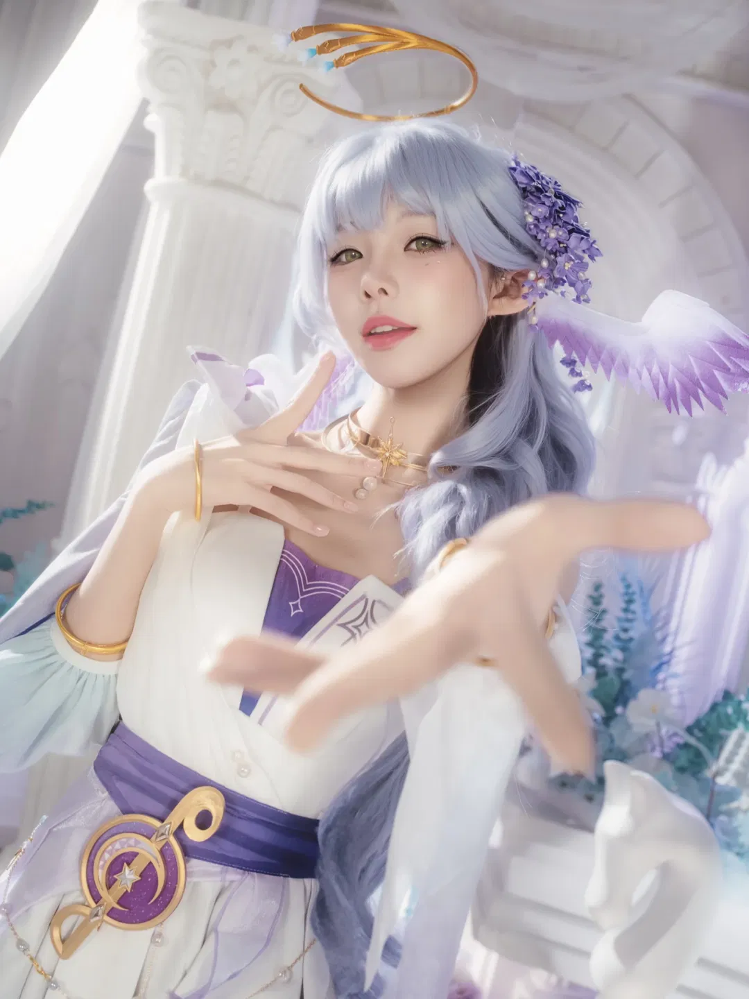 【知更鸟cos】星穹铁道里的空灵与梦幻感 - 第 15 张