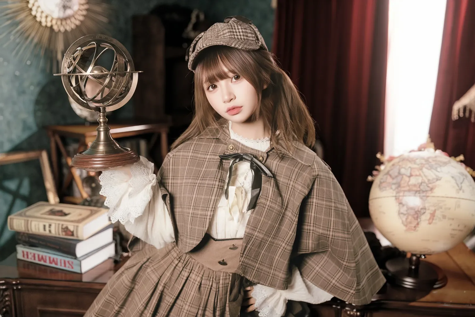 復古英倫偵探風cosplay，書卷氣與格調拉滿 - 第 12 張