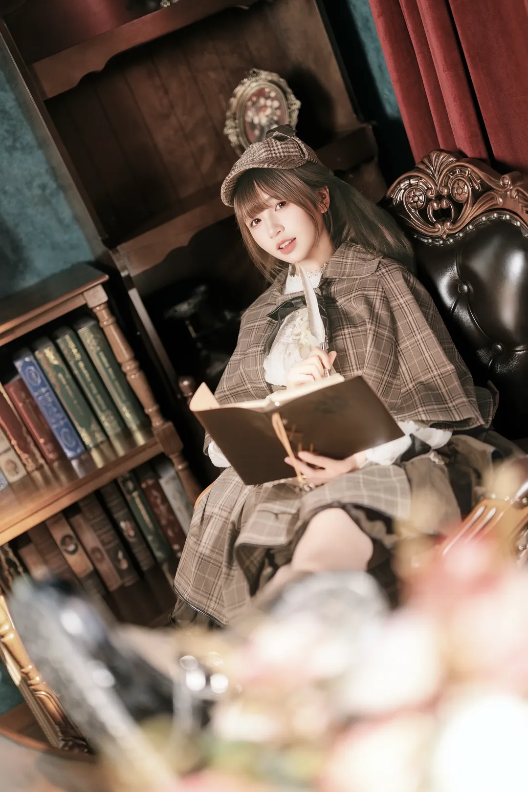 復古英倫偵探風cosplay，書卷氣與格調拉滿 - 第 13 張