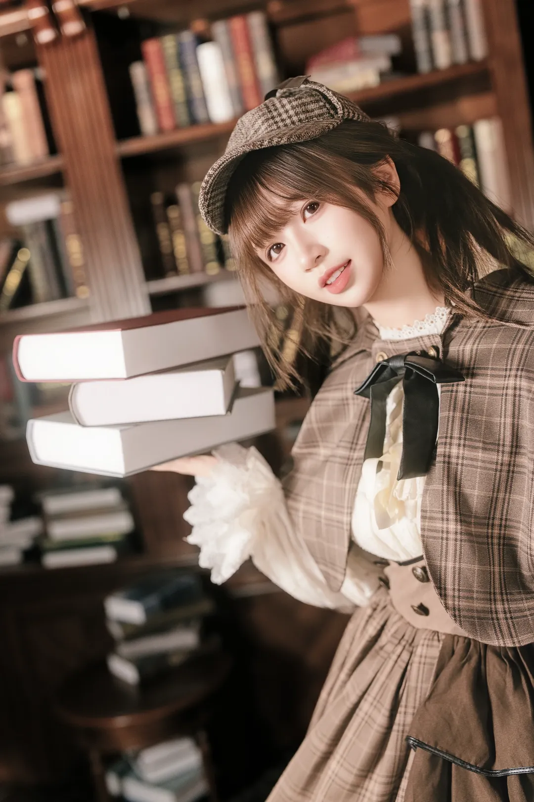 復古英倫偵探風cosplay，書卷氣與格調拉滿 - 第 14 張
