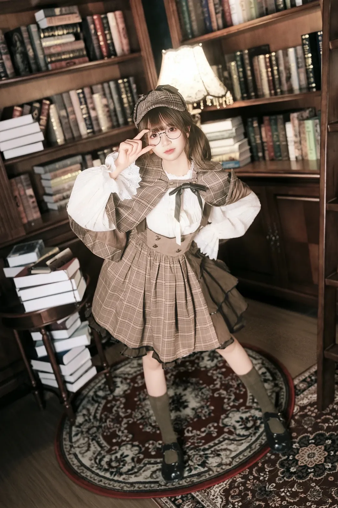 復古英倫偵探風cosplay，書卷氣與格調拉滿 - 第 16 張