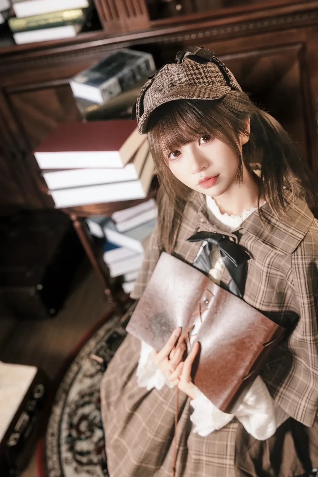 復古英倫偵探風cosplay，書卷氣與格調拉滿 - 第 5 張