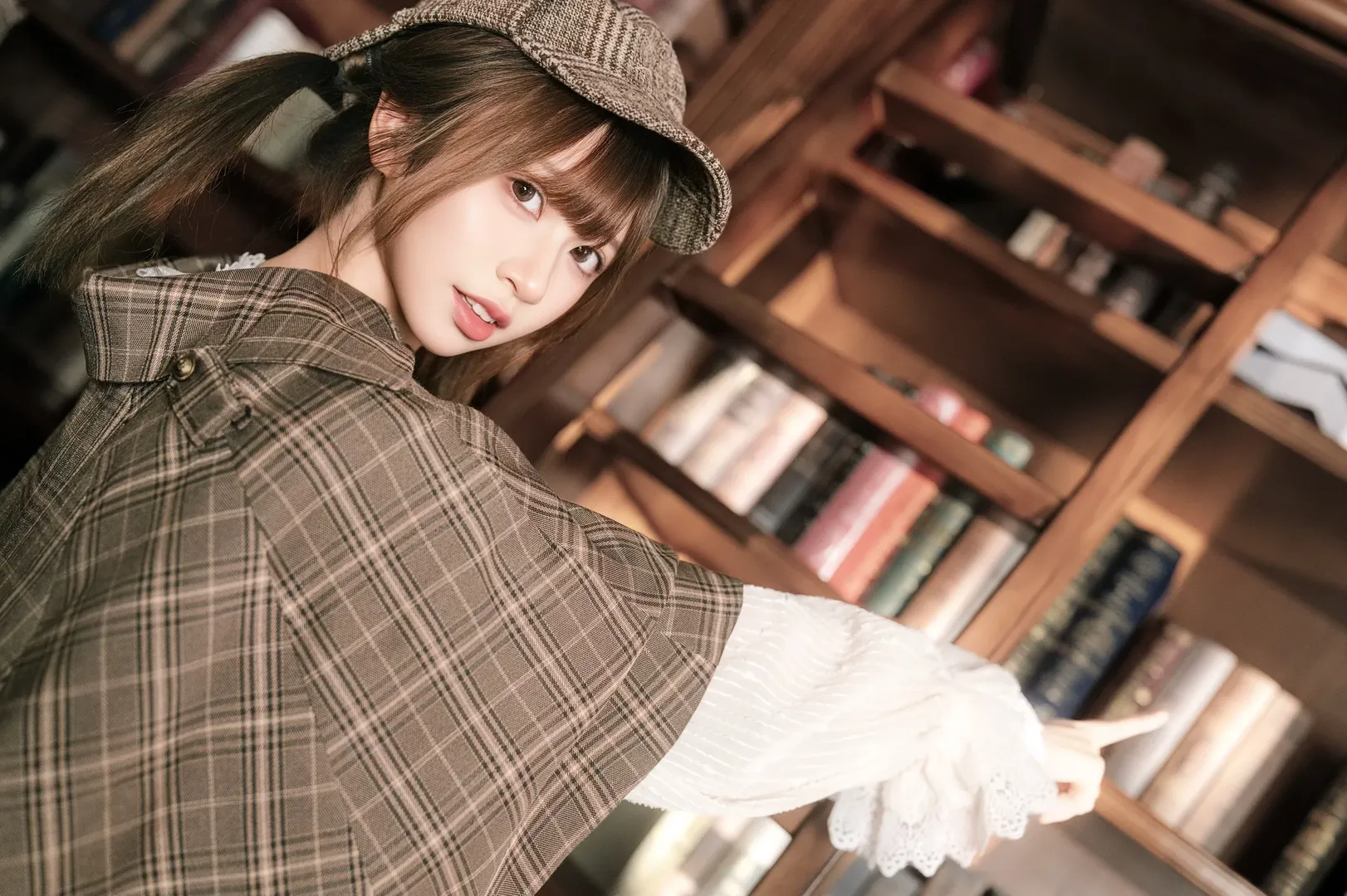 復古英倫偵探風cosplay，書卷氣與格調拉滿 - 第 6 張