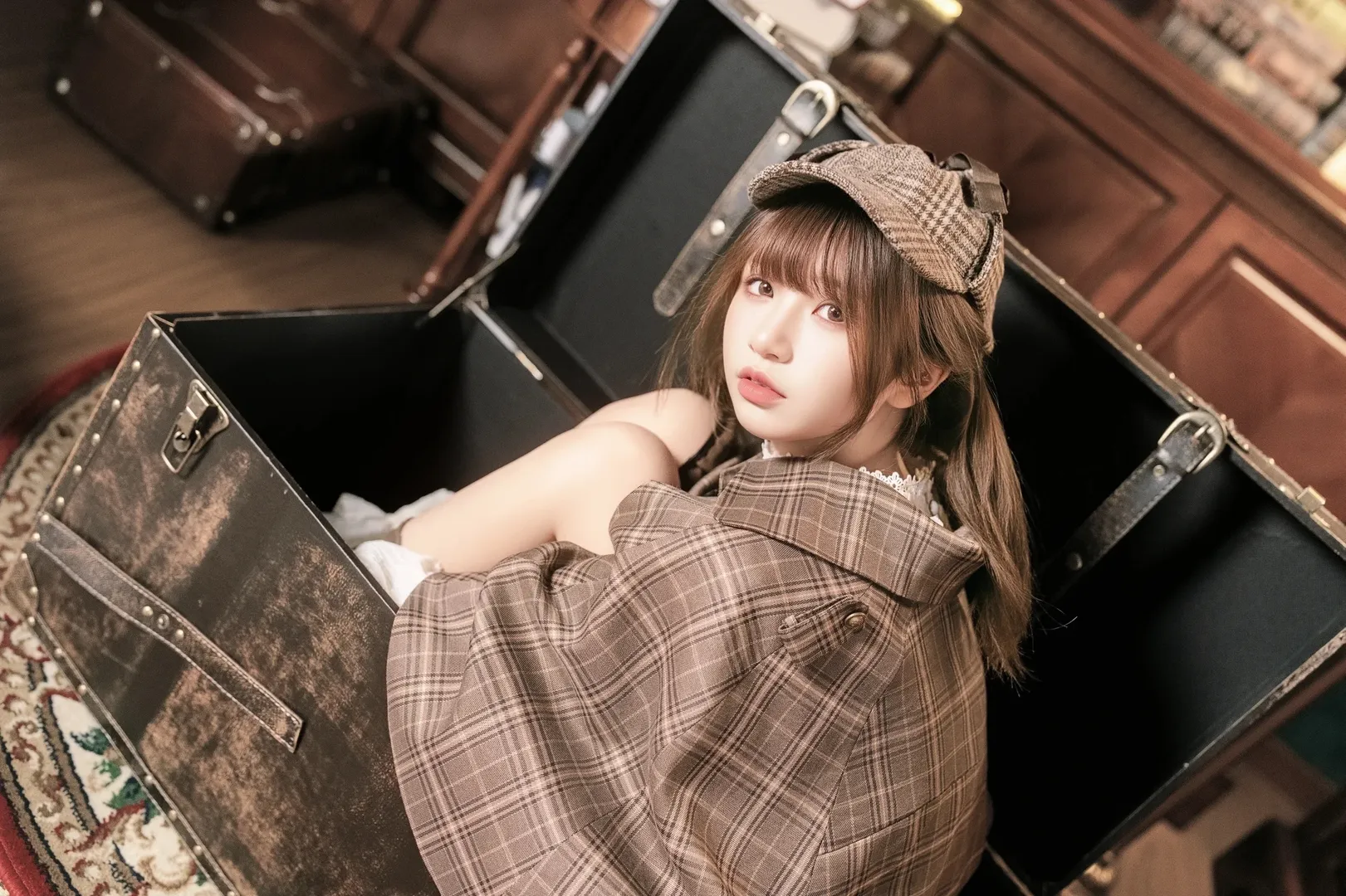 復古英倫偵探風cosplay，書卷氣與格調拉滿 - 第 8 張