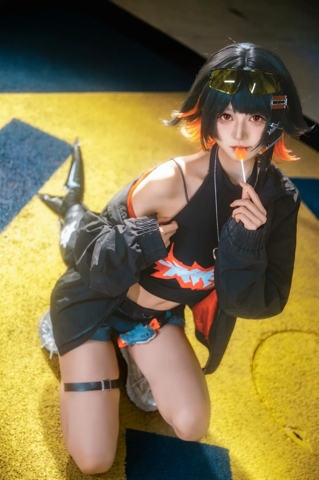 【鯊魚妹cos】絕區零的街頭夜拍，今天也沒抓到雅迪 - 第 11 張