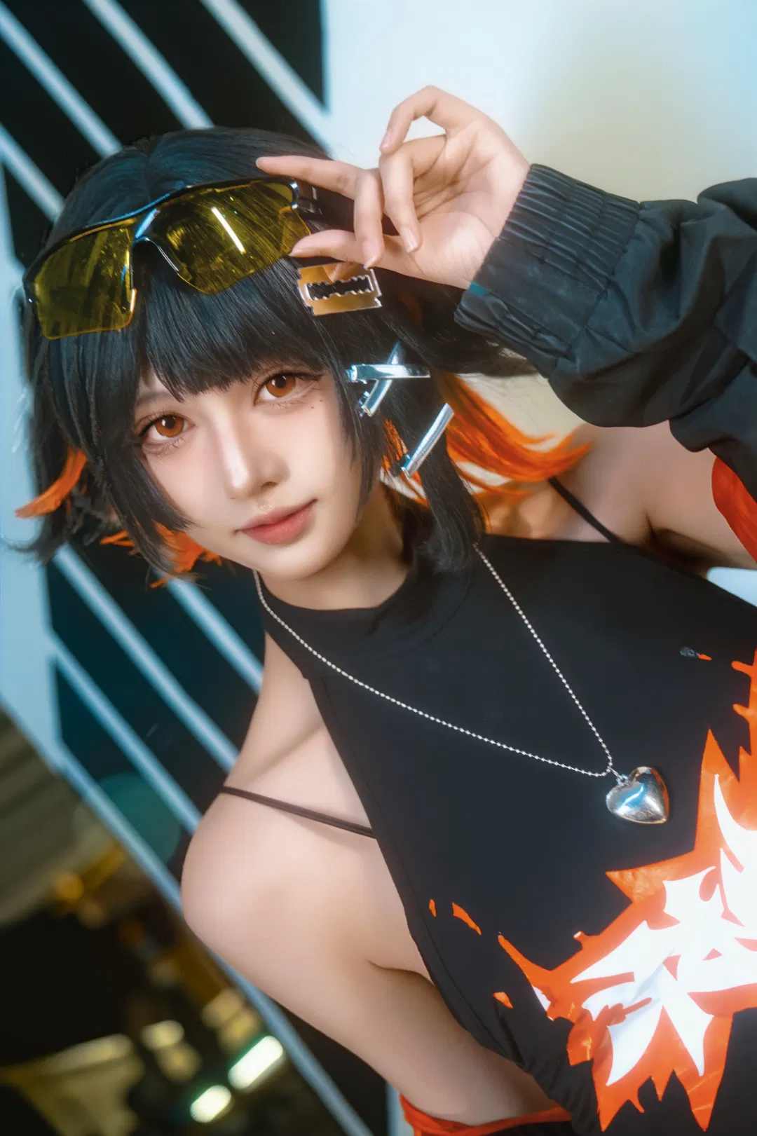 【鯊魚妹cos】絕區零的街頭夜拍，今天也沒抓到雅迪 - 第 7 張