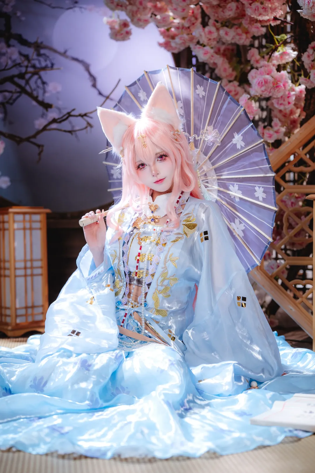 【鸿雪cos】明日方舟行梦侧畔这套古风造型的拍摄记录 - 第 6 张
