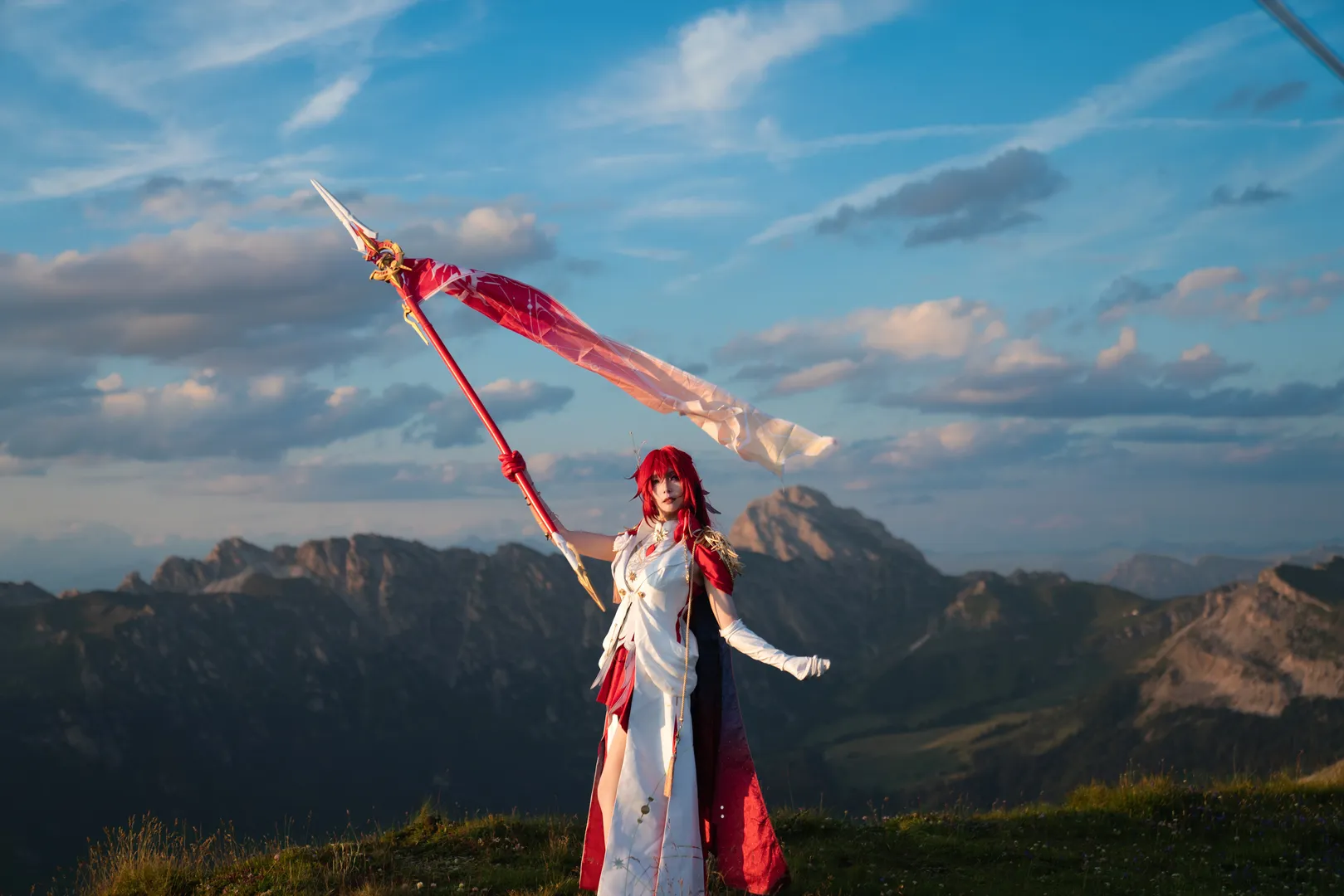 【姬子cos】在義大利刀鋒山拍崩壞星穹鐵道姬子啟行 - 第 2 張