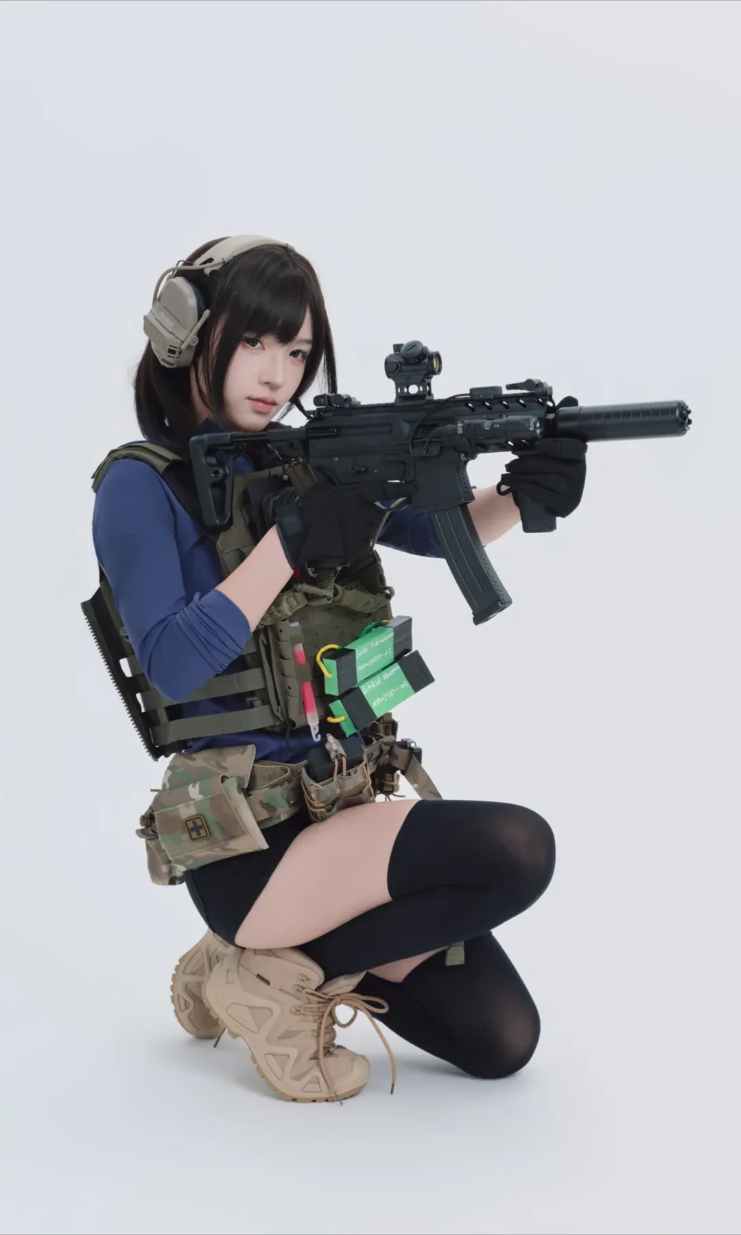 【山雀cos】暗区突围战术少女的东拼西凑穿搭 - 第 1 张
