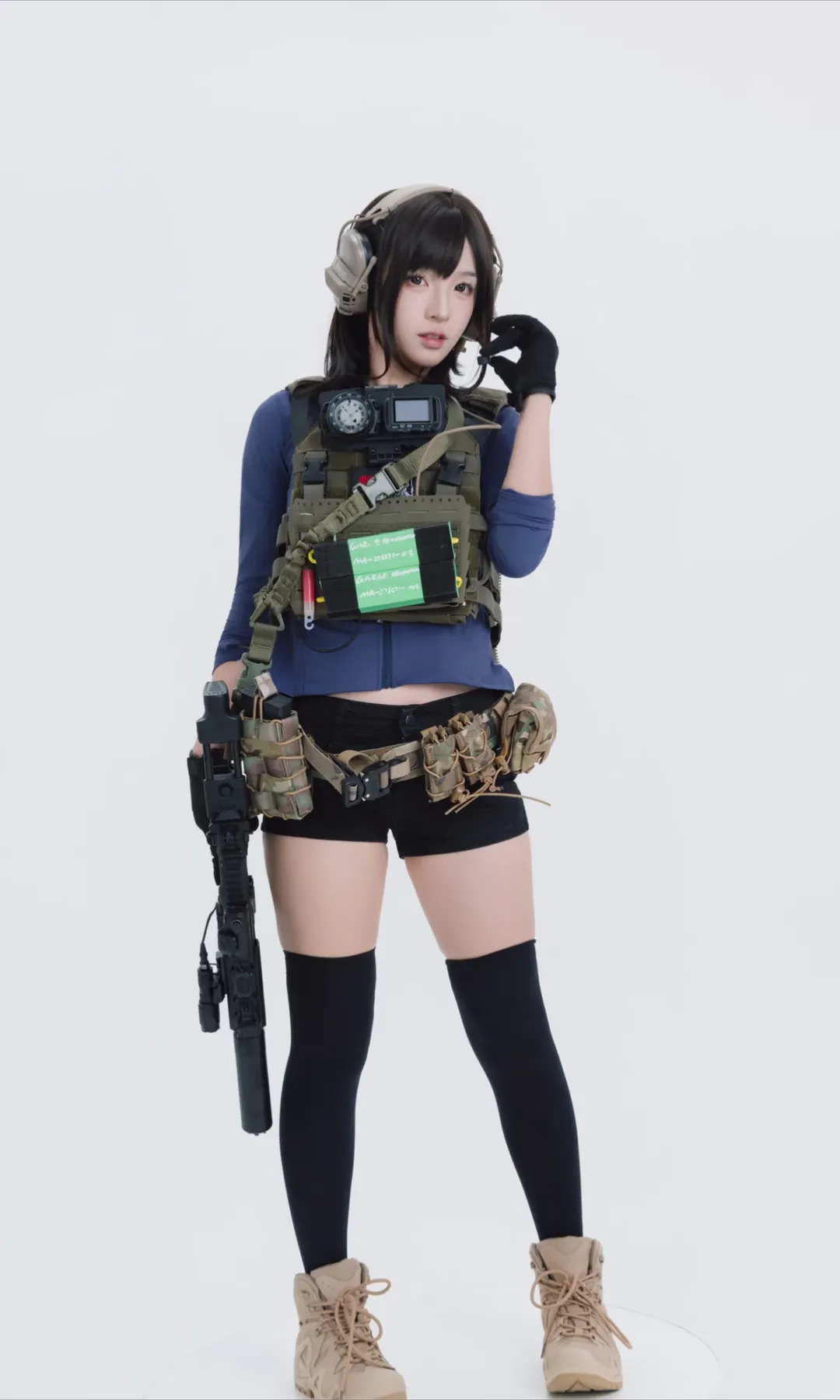 【山雀cos】暗区突围战术少女的东拼西凑穿搭 - 第 5 张