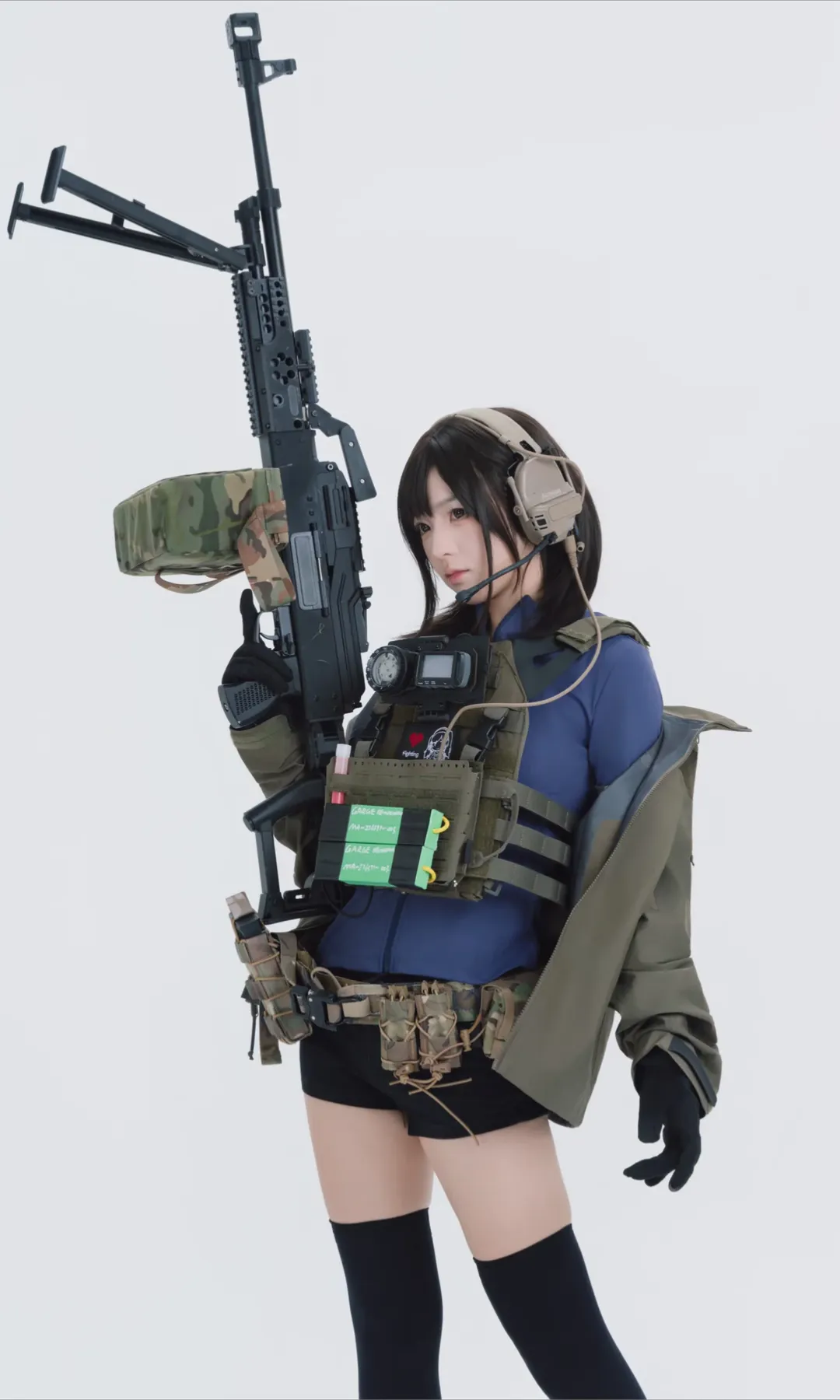 【山雀cos】暗区突围战术少女的东拼西凑穿搭 - 第 6 张