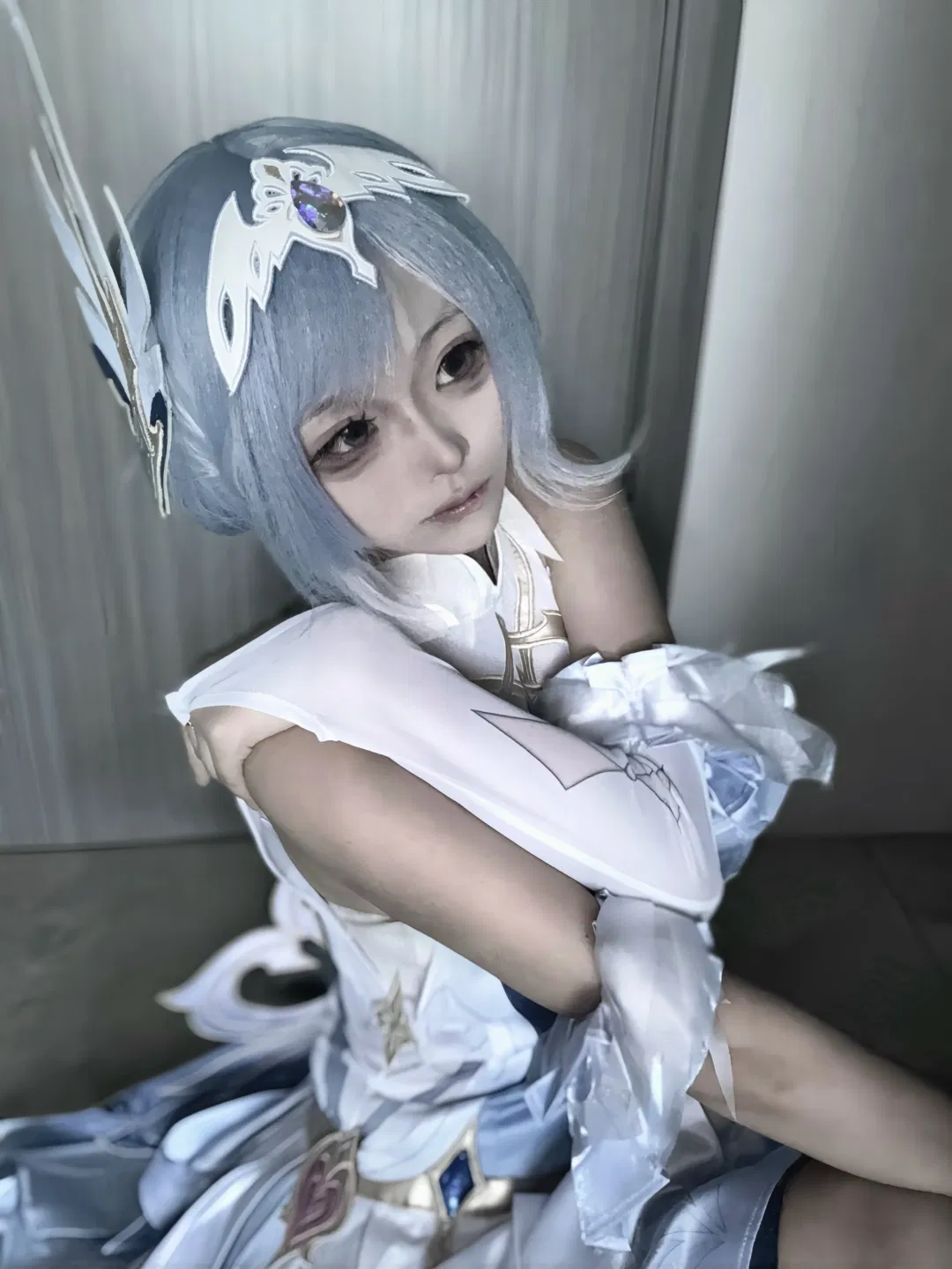 【奧黛塔cos】無神憐愛的雪國 原神奧黛塔正片分享 - 第 1 張