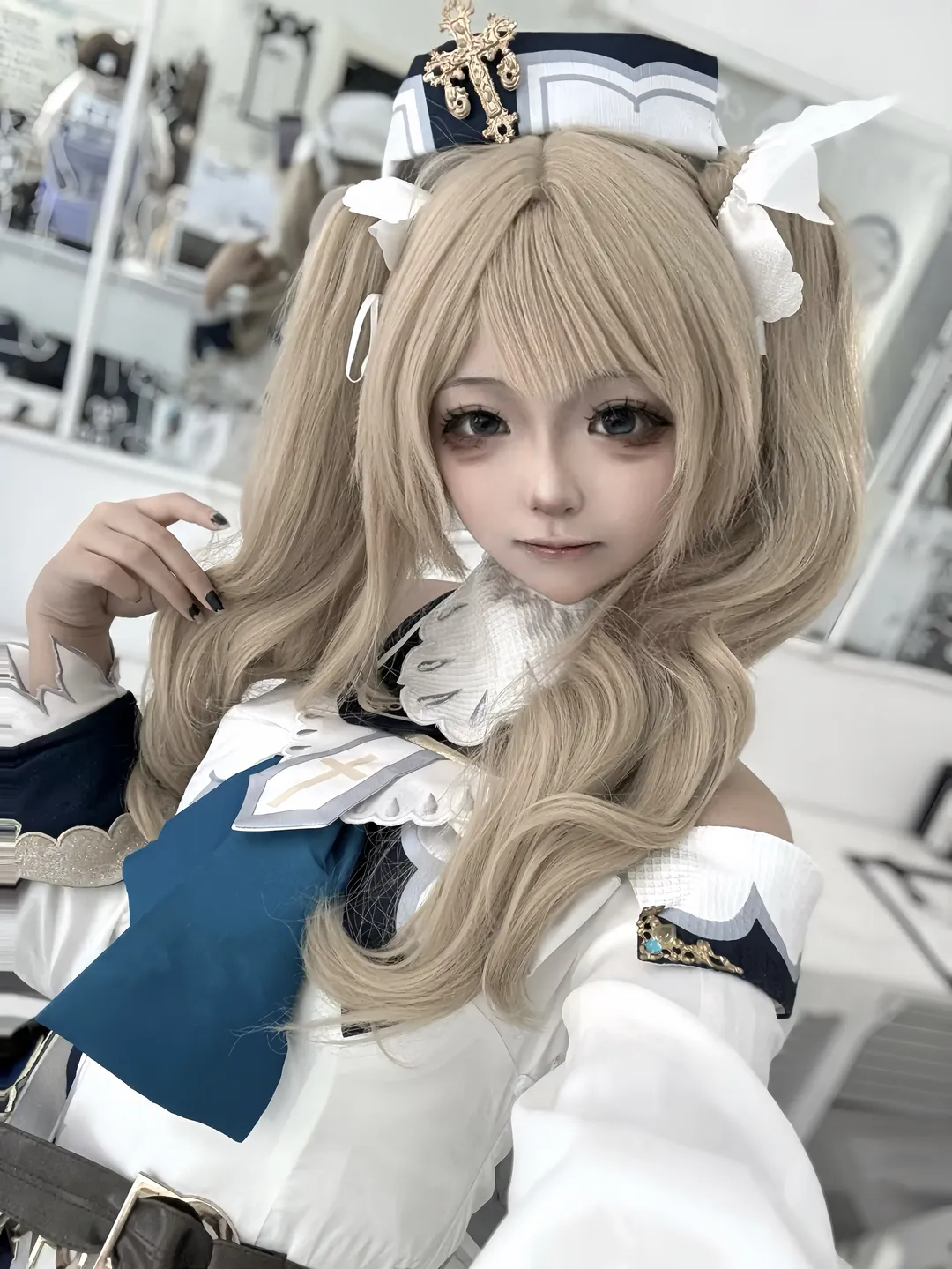 【芭芭拉cos】原神水系偶像的甜甜日常 - 第 2 张