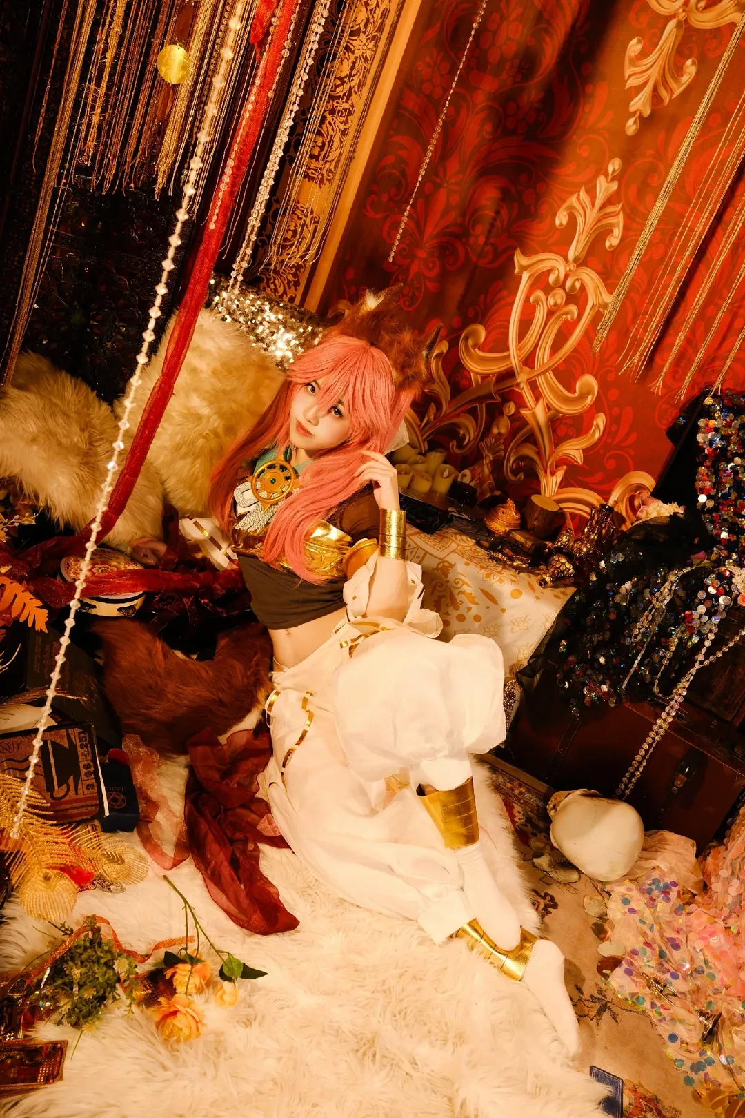 【玉藻前cos】Fate神话礼装，玉藻前的华丽登场 - 第 1 张