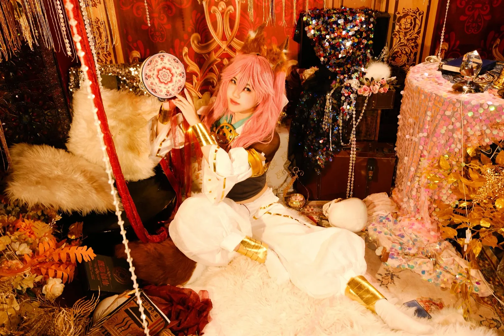 【玉藻前cos】Fate神话礼装，玉藻前的华丽登场 - 第 2 张