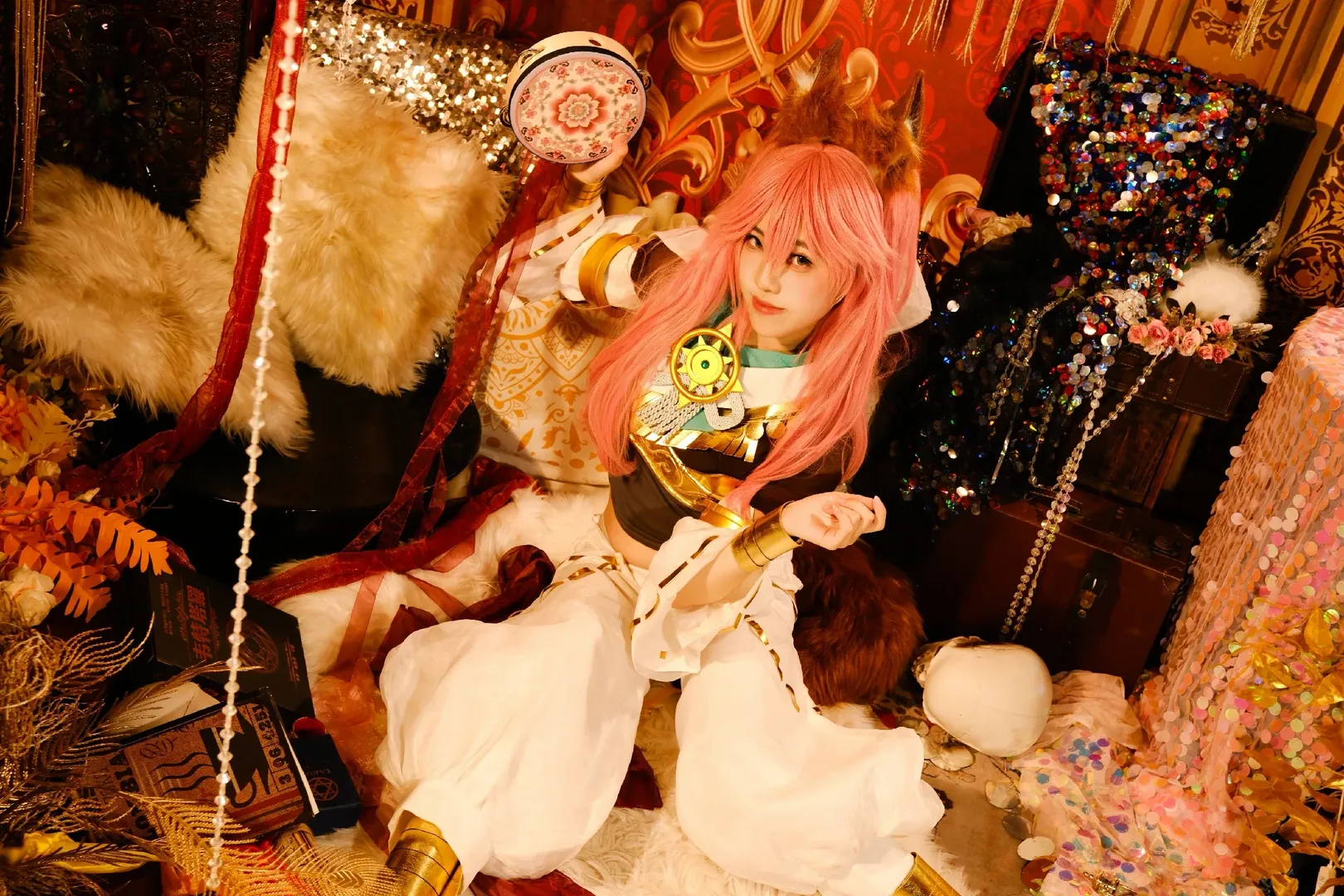 【玉藻前cos】Fate神话礼装，玉藻前的华丽登场 - 第 3 张