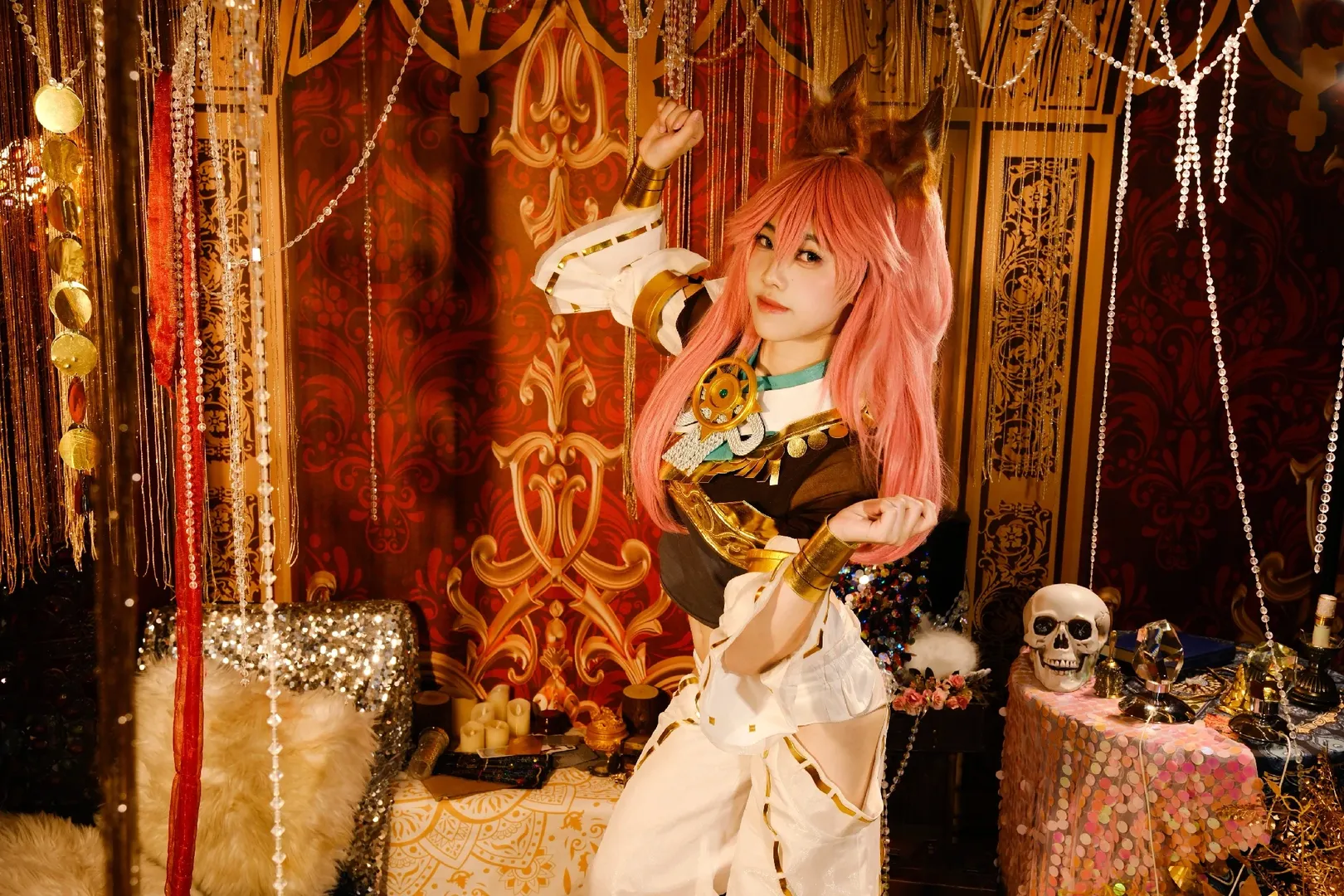 【玉藻前cos】Fate神话礼装，玉藻前的华丽登场 - 第 4 张