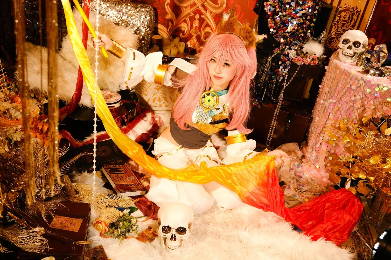 【玉藻前cos】Fate神话礼装，玉藻前的华丽登场 - 第 5 张