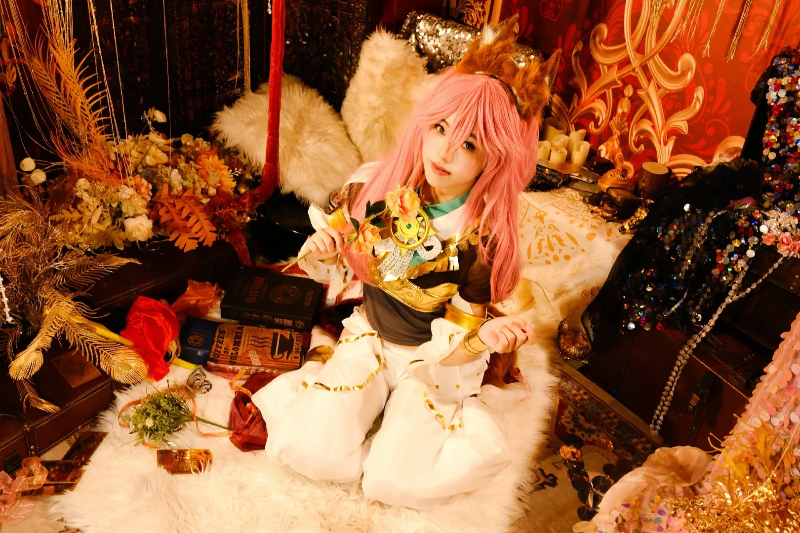 【玉藻前cos】Fate神话礼装，玉藻前的华丽登场 - 第 7 张