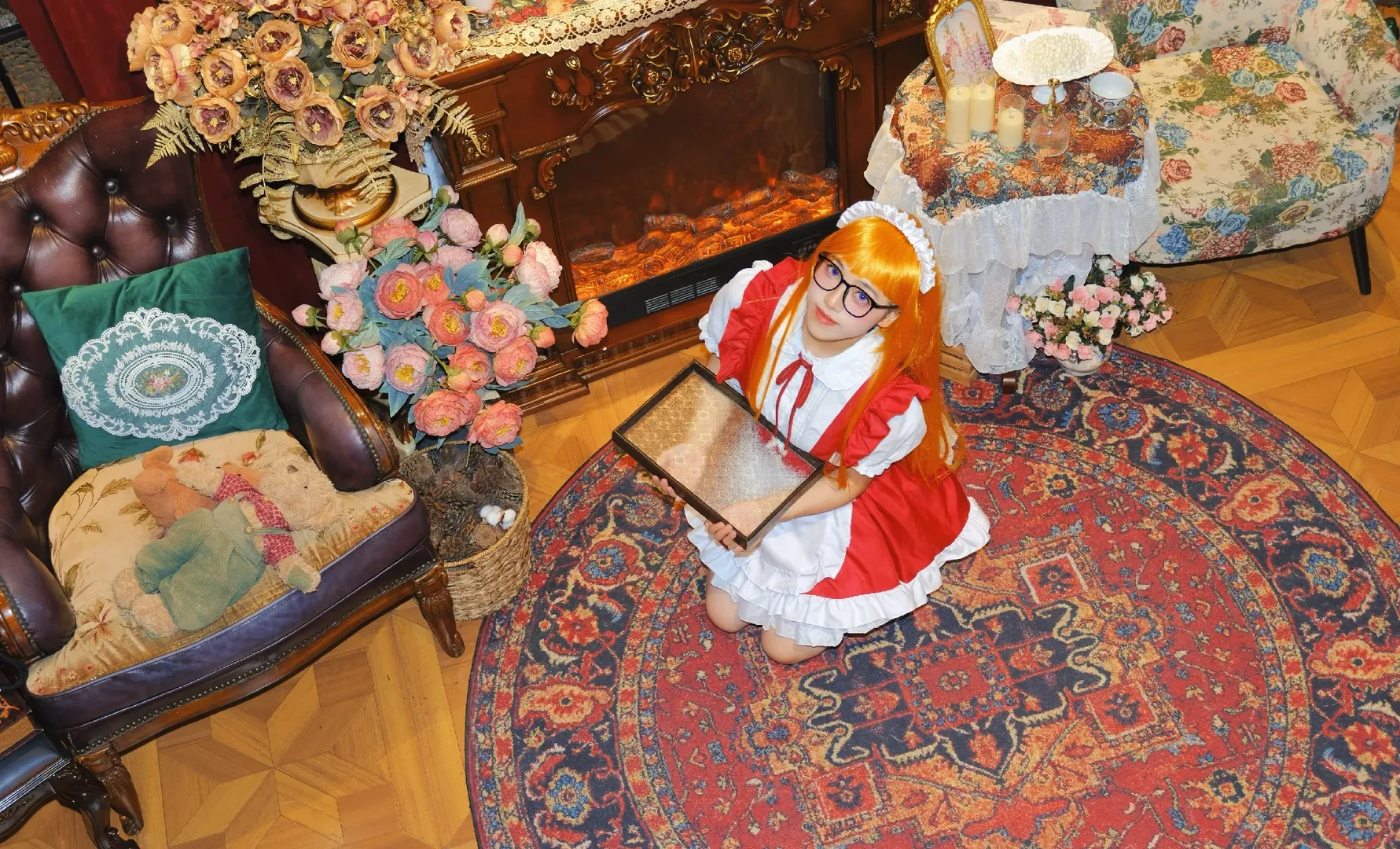 【佐仓双叶cos】女神异闻录5怪盗咖啡厅女仆日常 - 第 9 张