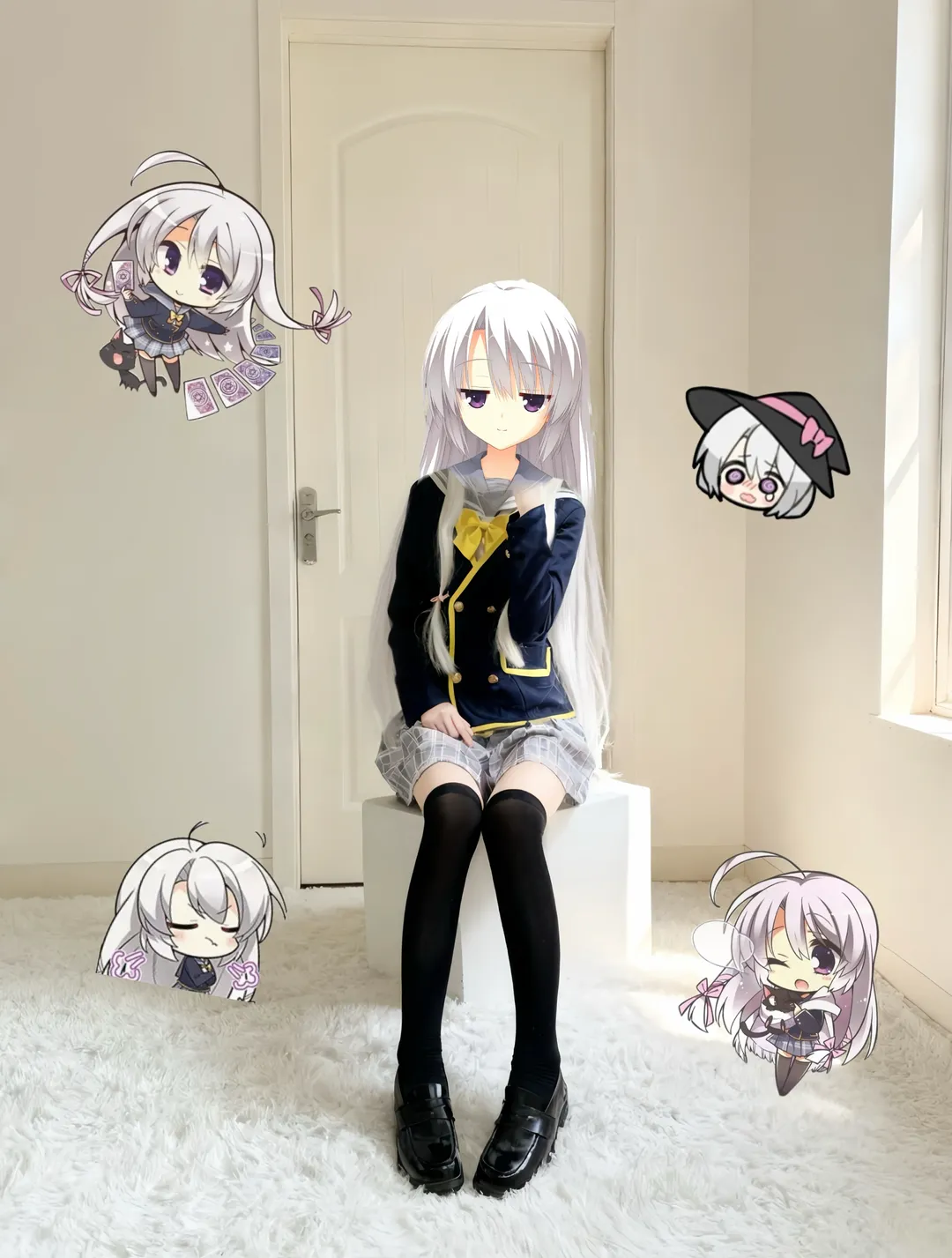 【綾地寧寧cos】魔女的夜宴制服試衣分享 - 第 3 張