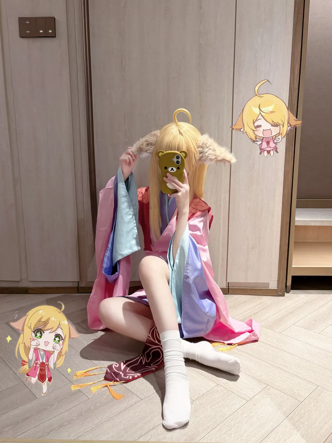 【涂山苏苏cos】狐妖小红娘，变身可爱小狐妖 - 第 1 张
