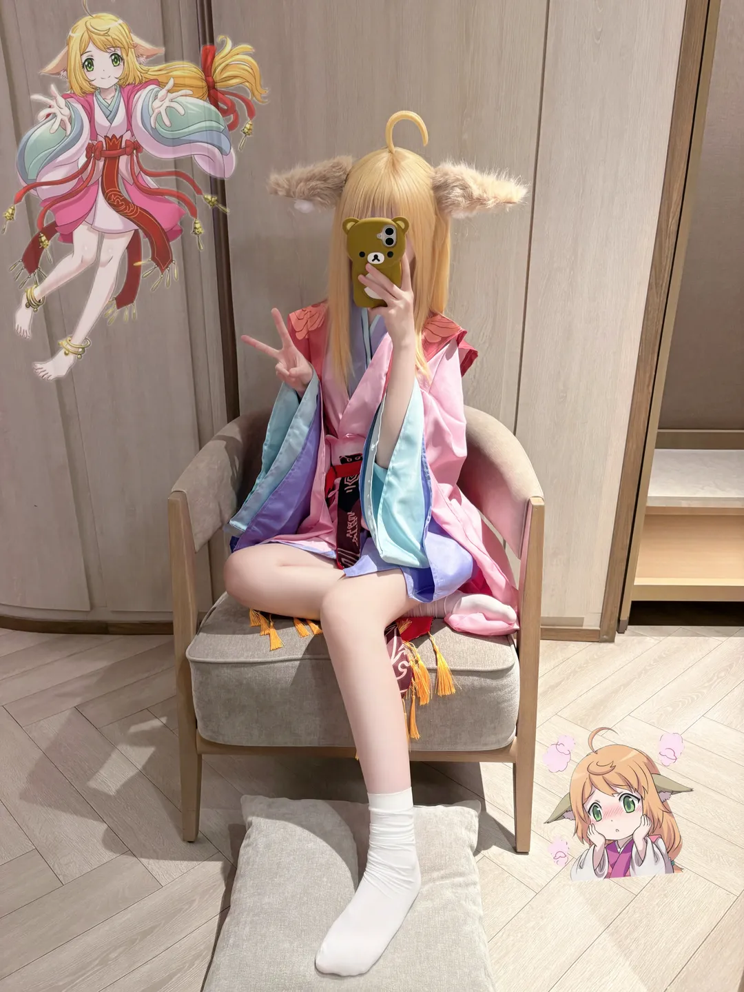 【涂山苏苏cos】狐妖小红娘，变身可爱小狐妖 - 第 2 张