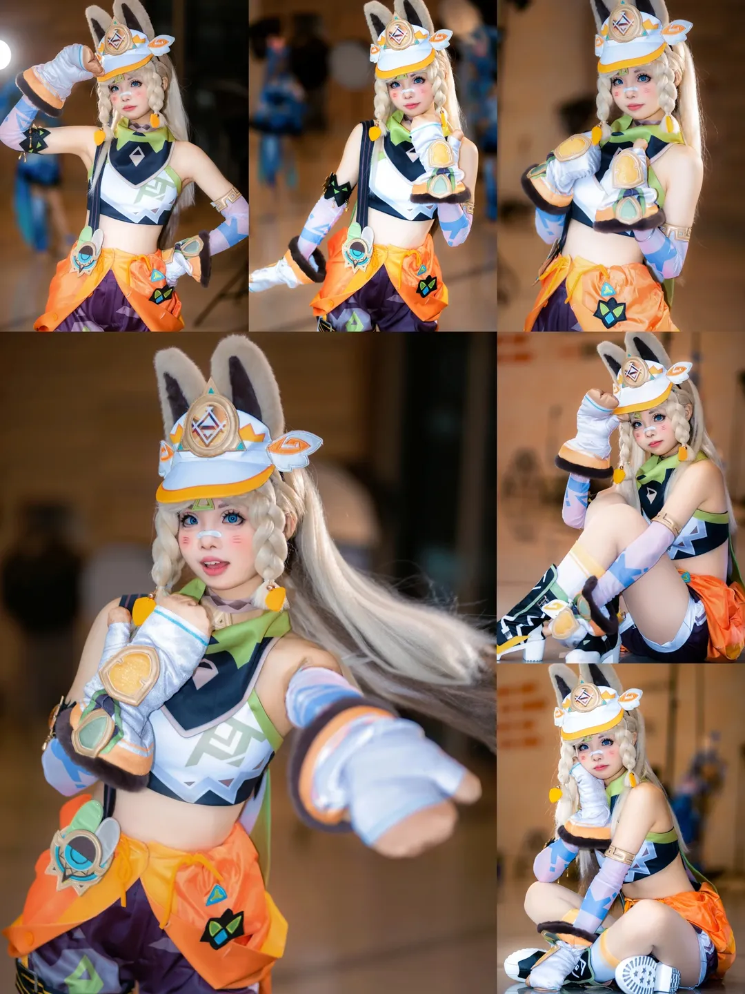 【卡齐娜cos】活力满满的拍照姿势参考 - 第 1 张