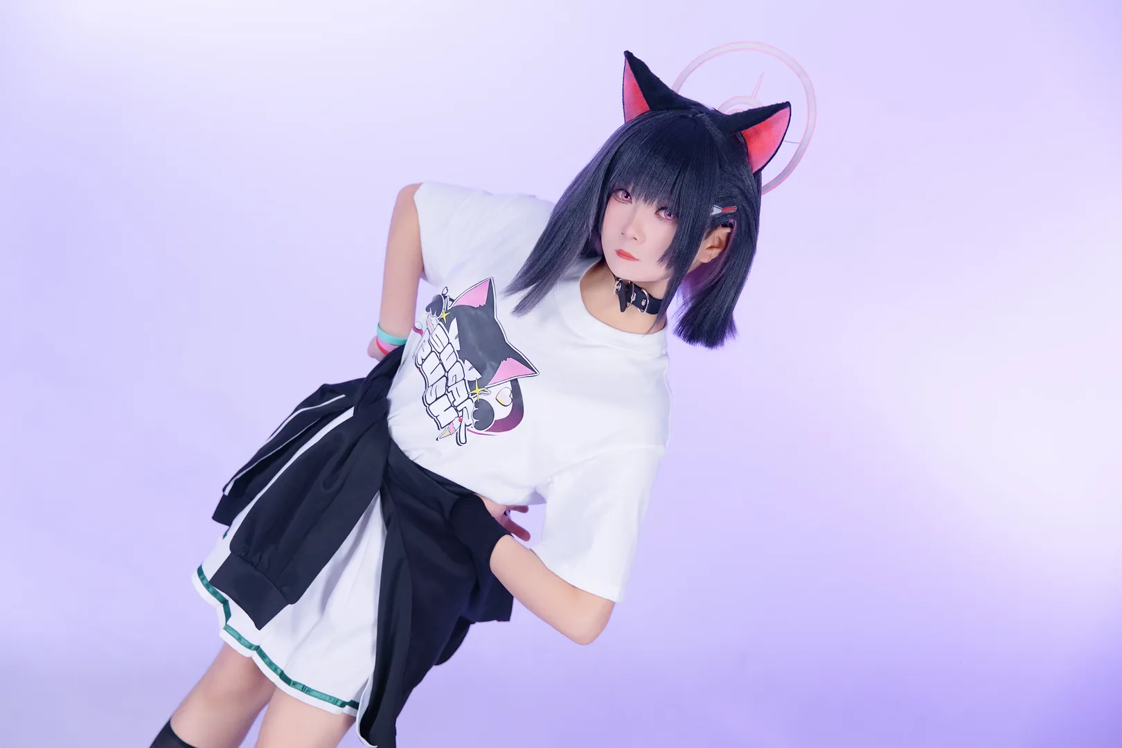 杏山和纱cos，蔚蓝档案主唱排练中的糖分补给 - 第 9 张