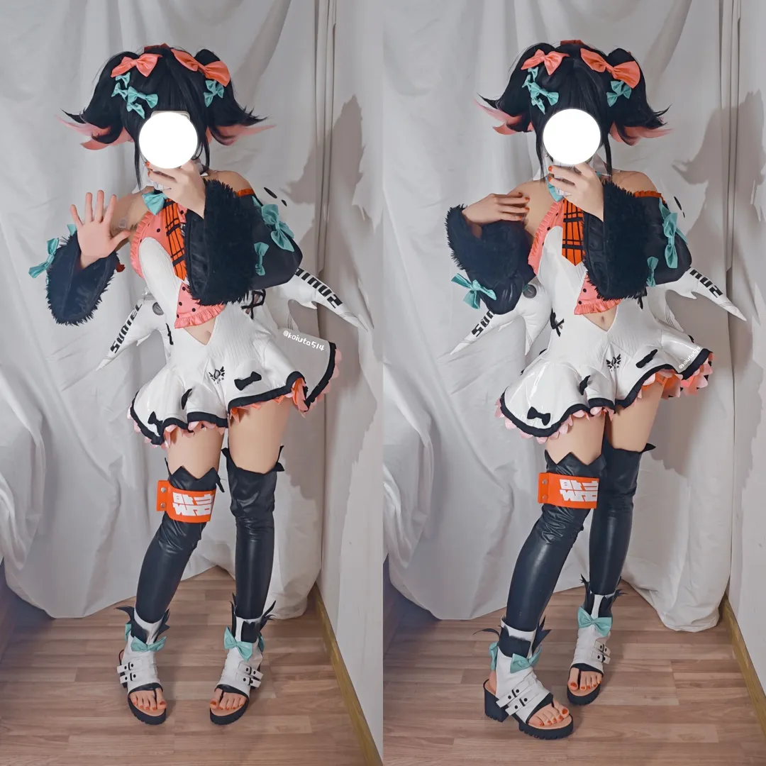 【南宮羽cos】絕區零妄想天使的對鏡自拍 - 第 1 張
