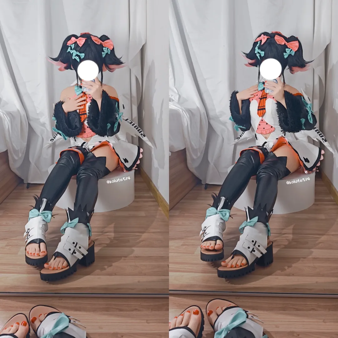 【南宮羽cos】絕區零妄想天使的對鏡自拍 - 第 2 張