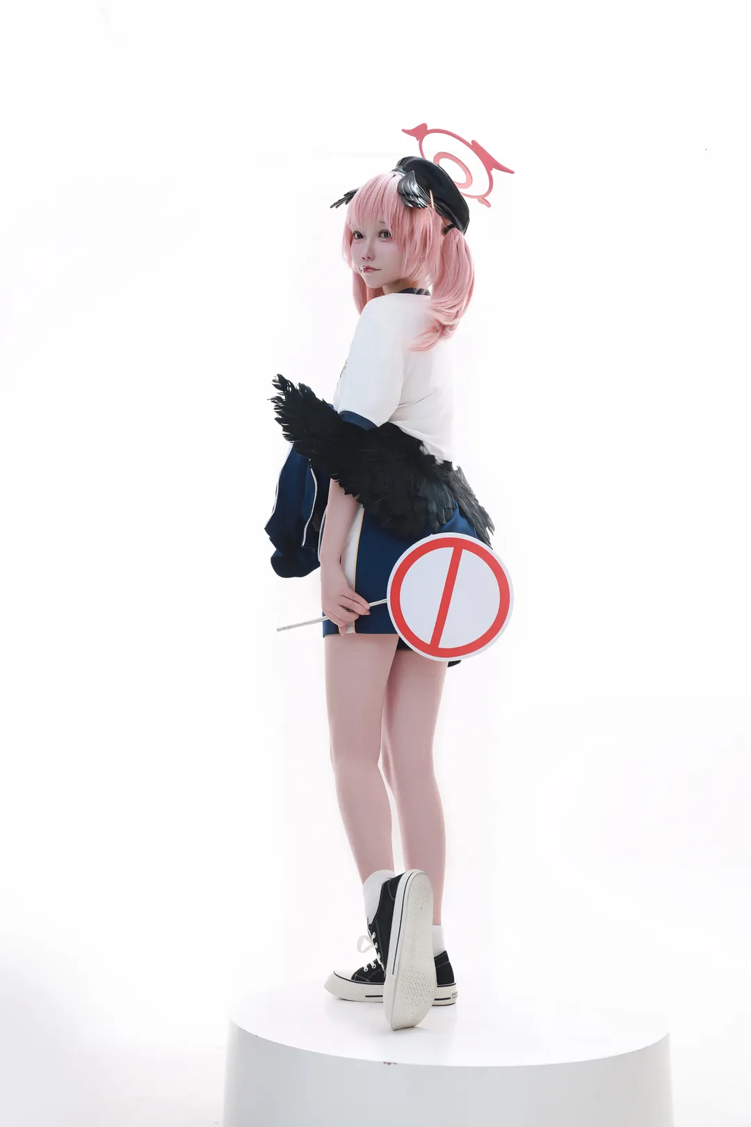 【下江小春cos】蔚藍檔案體操服2.0的姿勢進階練習 - 第 4 張