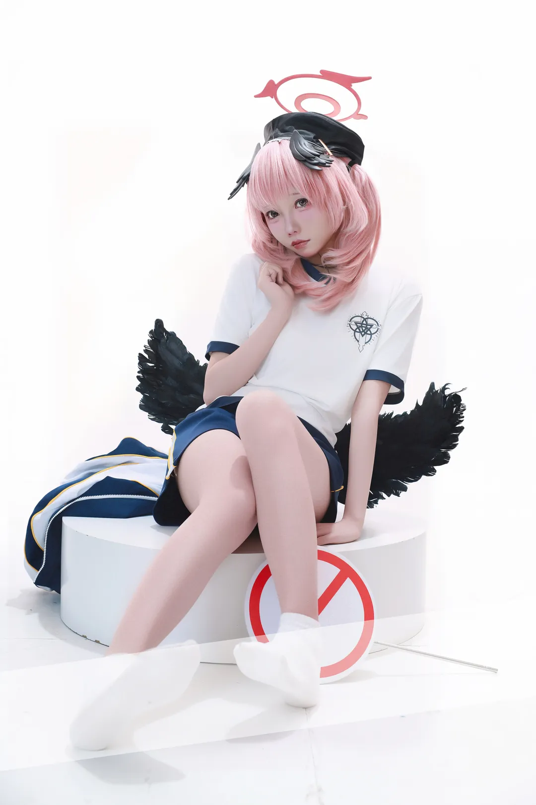 【下江小春cos】蔚藍檔案體操服2.0的姿勢進階練習 - 第 6 張