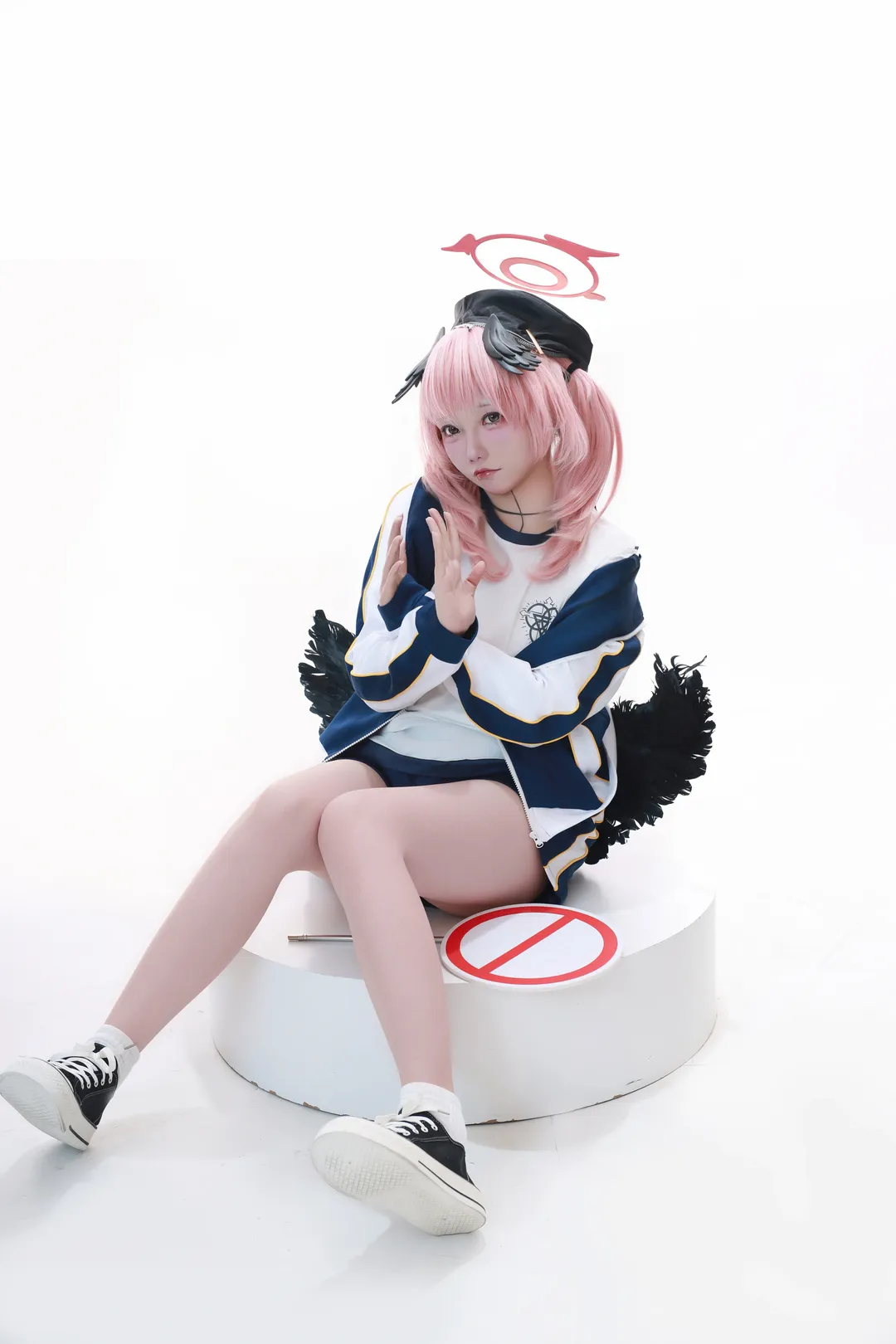 【下江小春cos】蔚藍檔案體操服2.0的姿勢進階練習 - 第 8 張