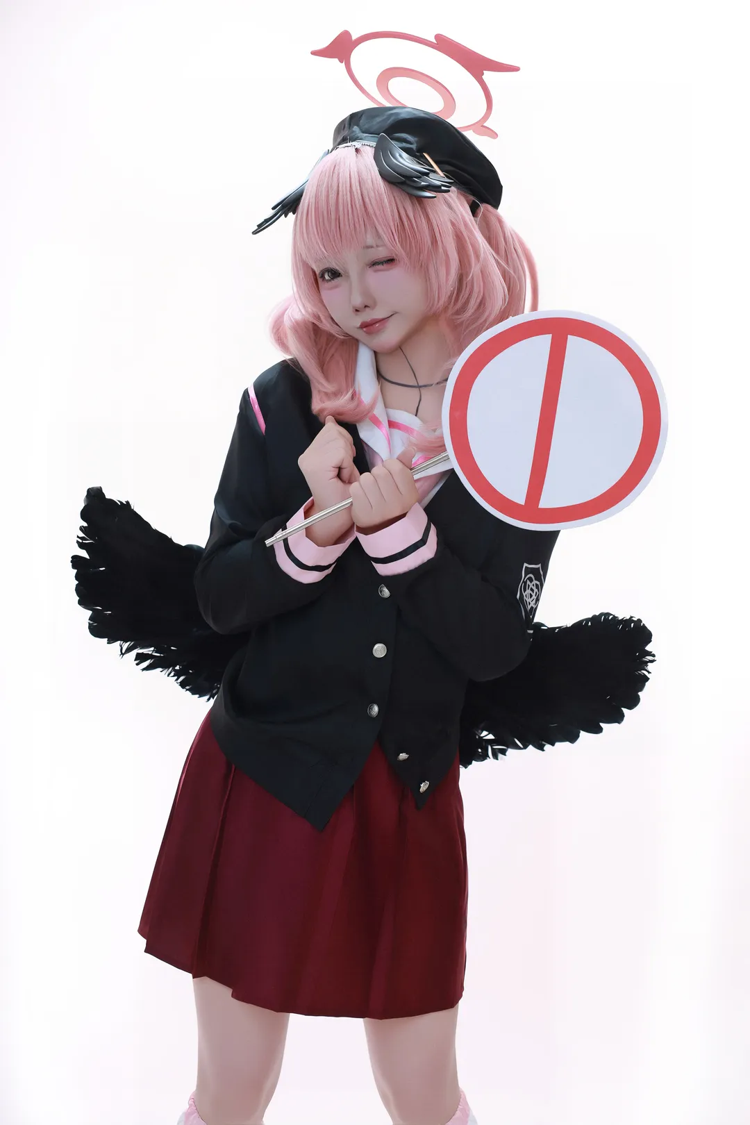 【下江小春cos】蔚蓝档案小春的制服与光环拍摄记录 - 第 3 张