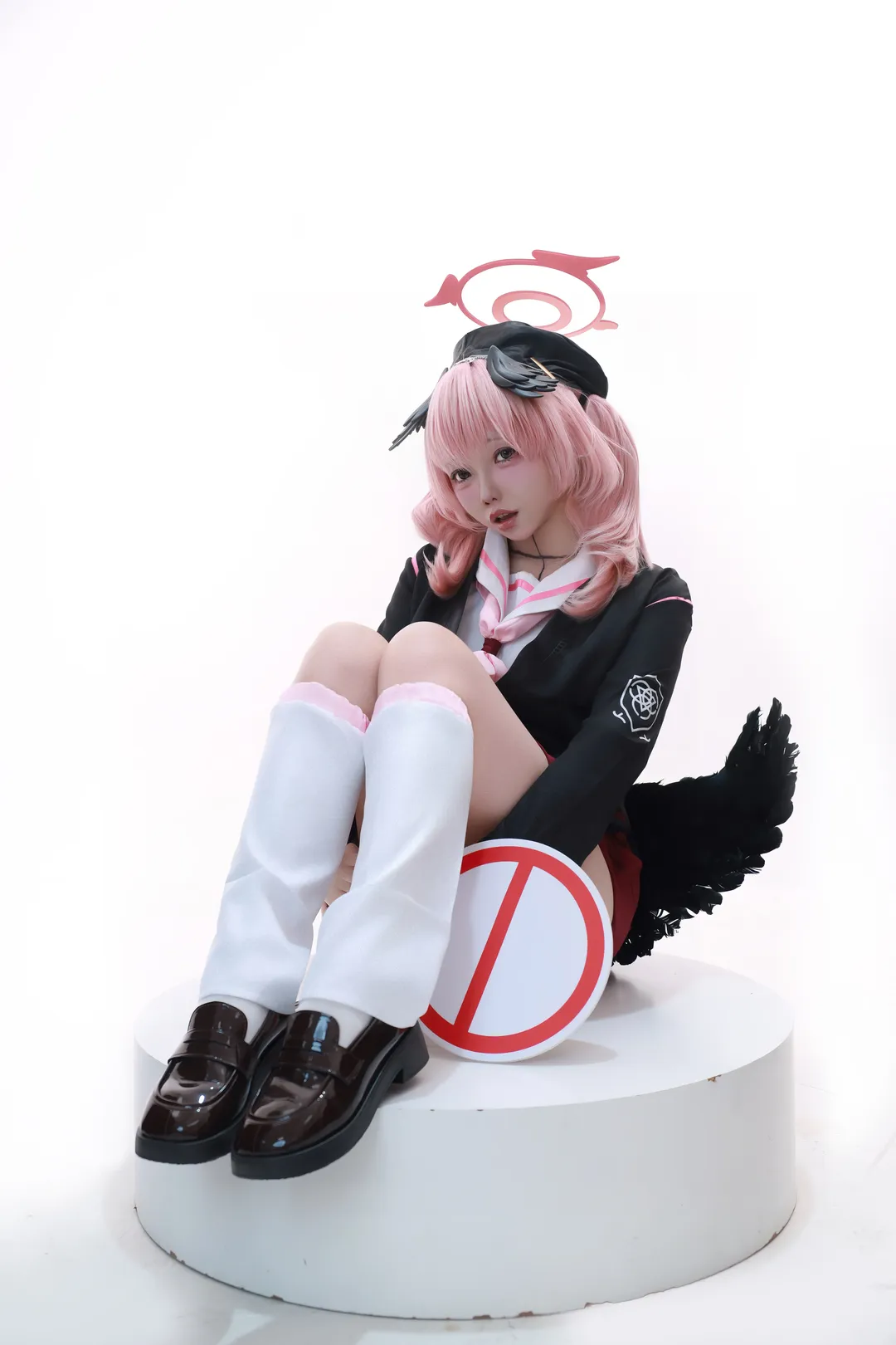 【下江小春cos】蔚蓝档案小春的制服与光环拍摄记录 - 第 4 张